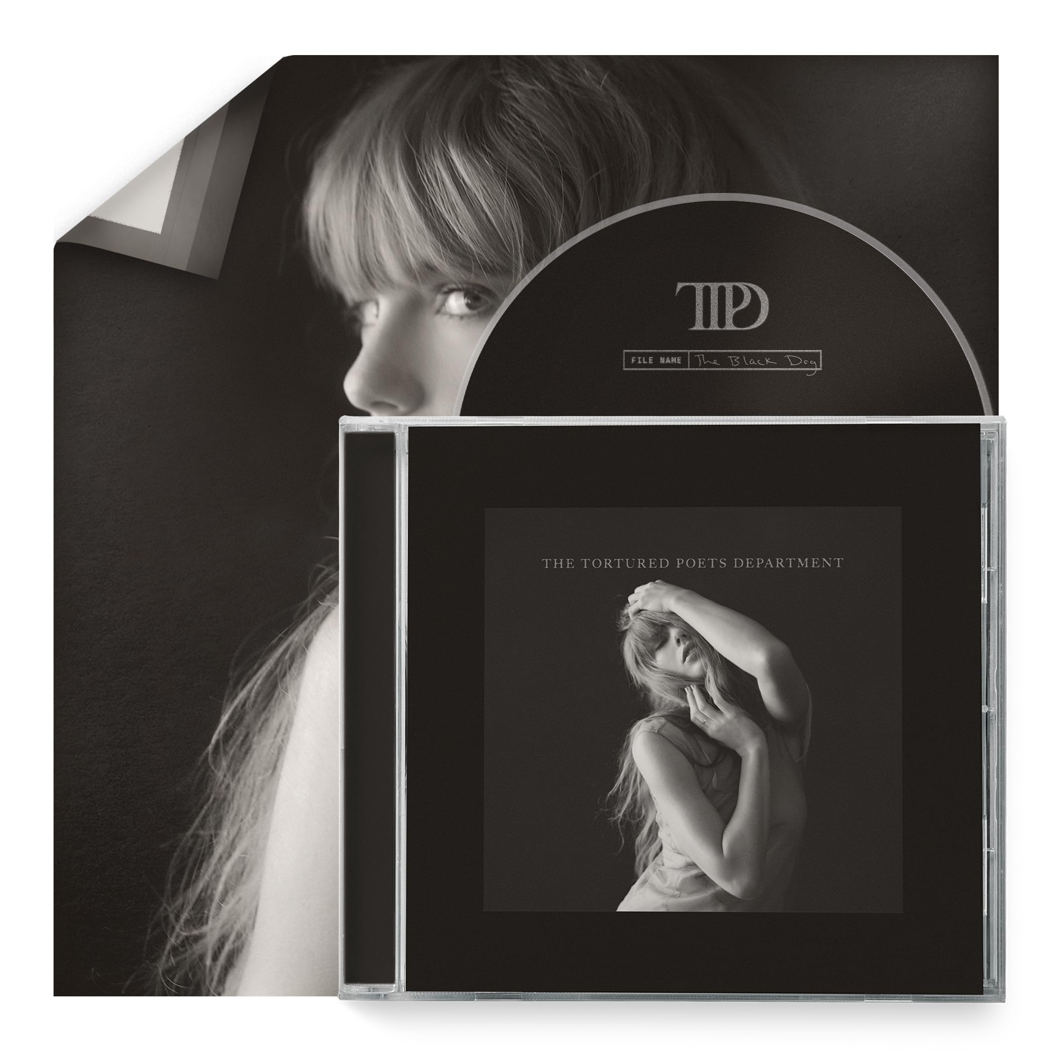 Tortured Poets Department-Edition The Black Dog cd