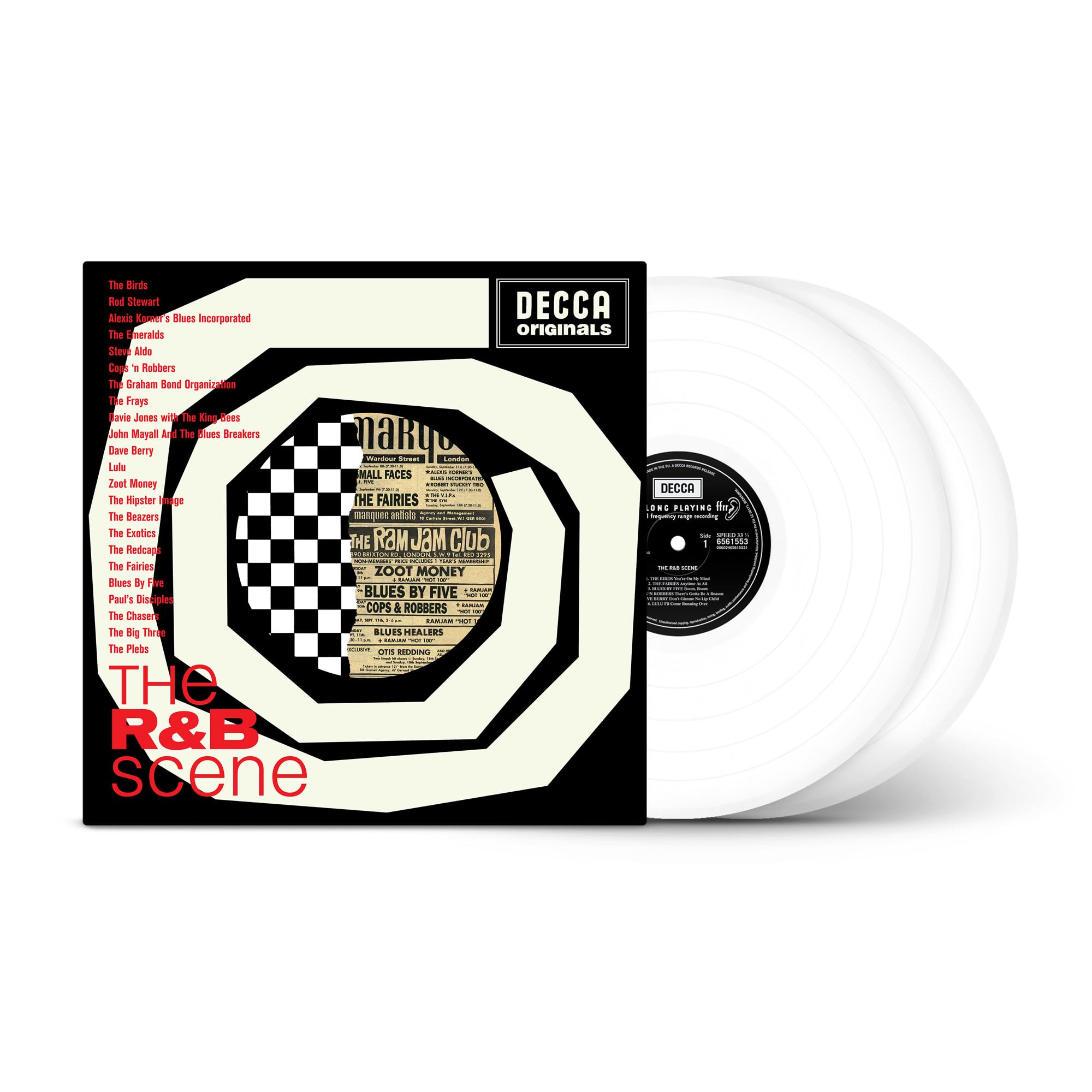 The R&B Scene (Ltd. 2LP White Vinyl) Funk, R&B & Soul