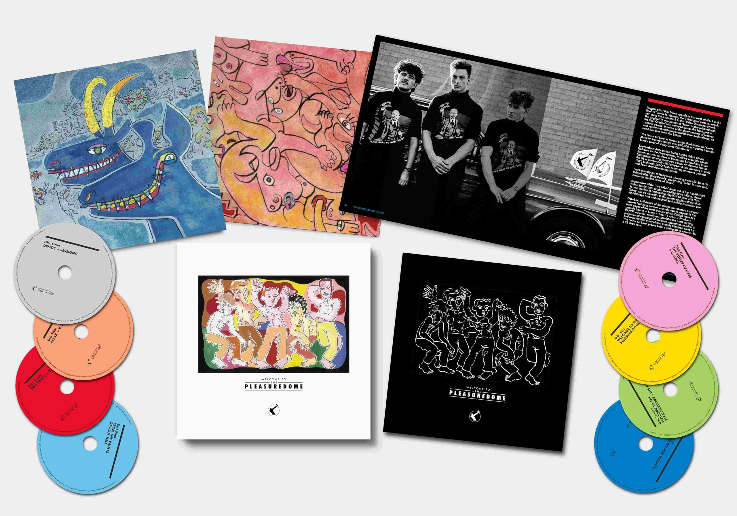 Welcome To The Pleasuredome (Super Deluxe Ltd. 7CD+Blu-ray Audio) Pop