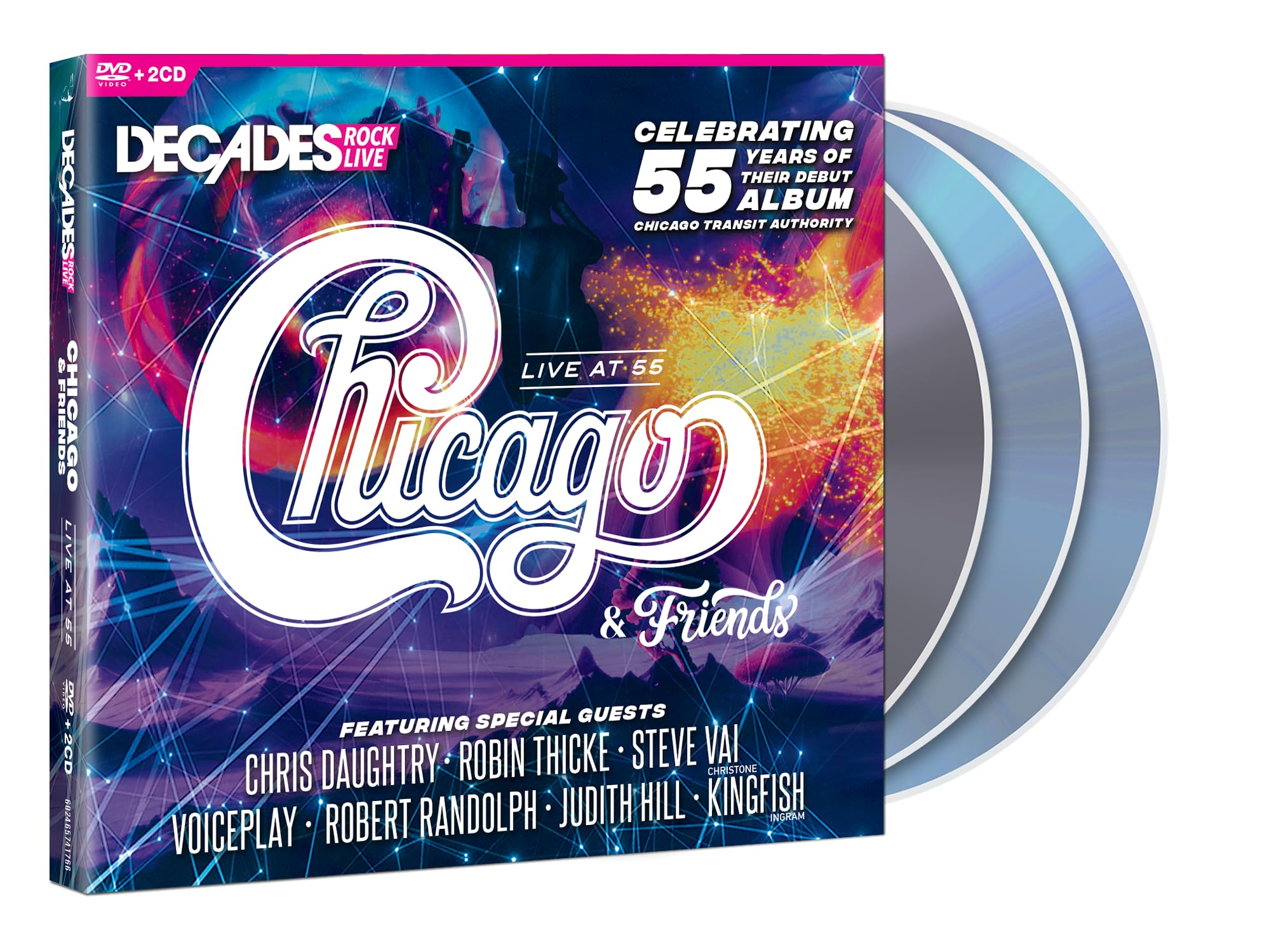 Live At 55 (Atlantic City, NJ / 2023 / 2CD+DVD) Rock