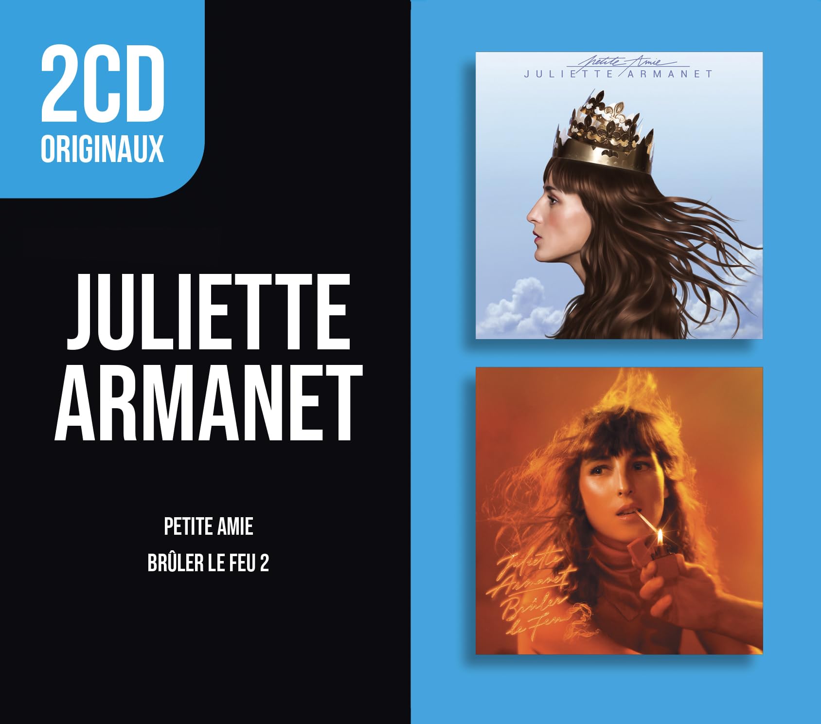 2 CD Originaux : Brûler le feu 2 / Petite amie cd