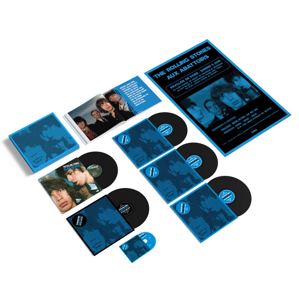 Black And Blue (2025) (Ltd. 5LP+BluRay audio) Rock