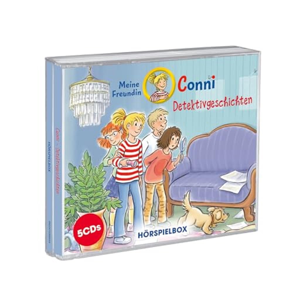 Detektivgeschichten (5CD-Hörspielbox) Children & Young People