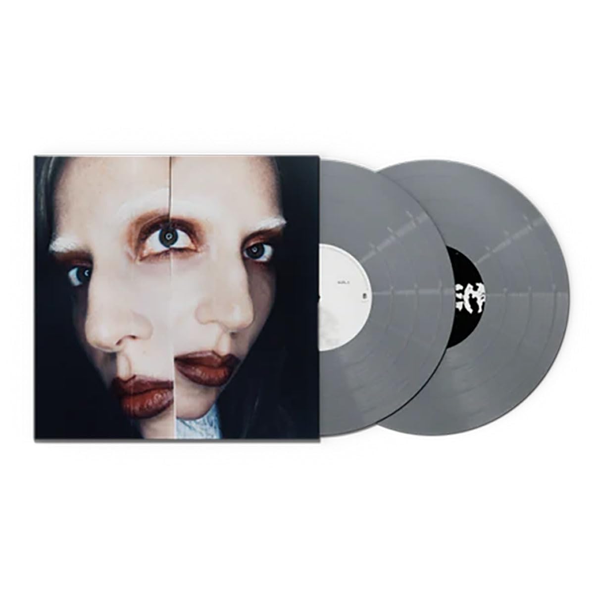 Mayhem 002 Limited Edition Opaque Silver Vinyl 2LP Record, Exclusive Cover W/ Poster Lady Gaga Music