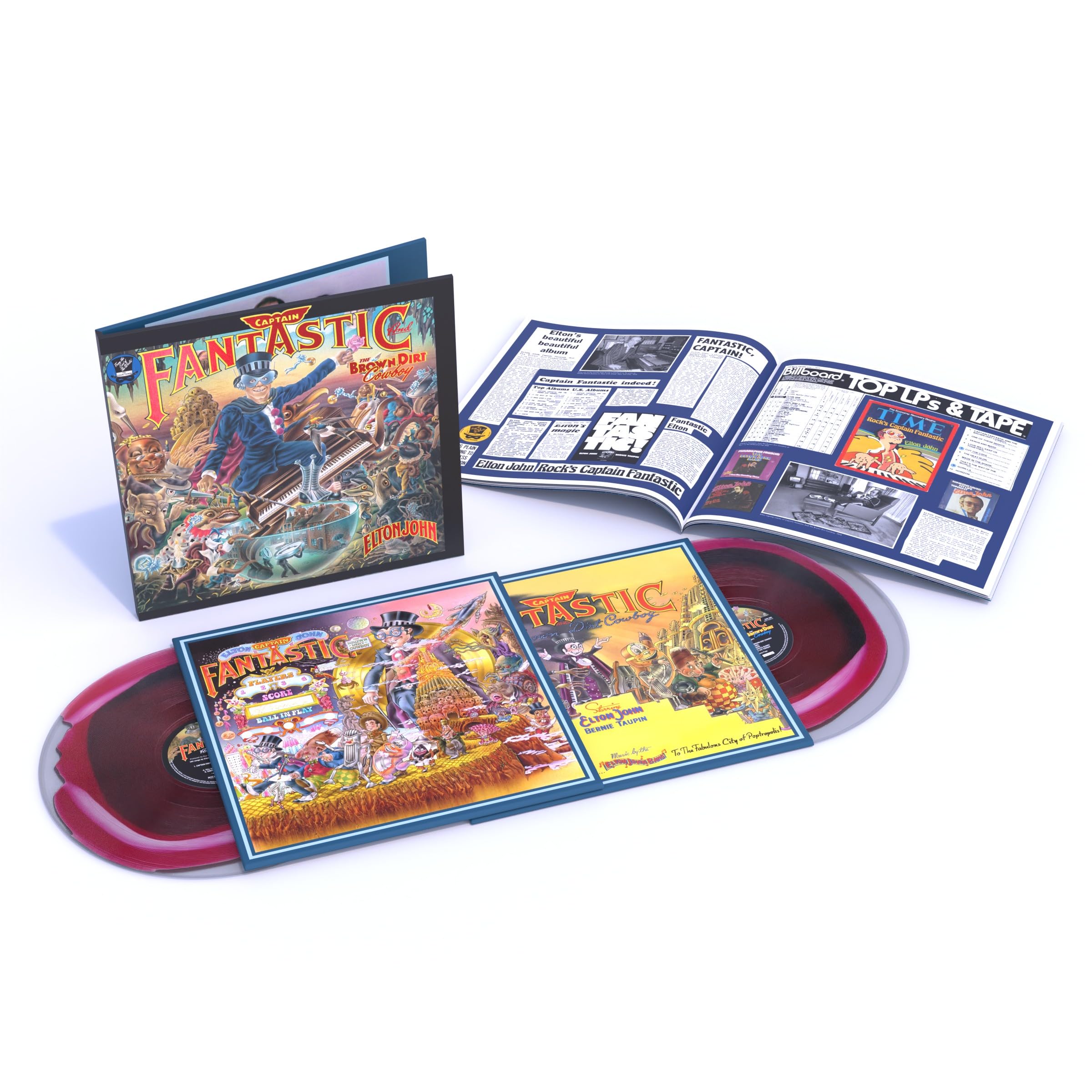 Captain Fantastic And The Brown Dirt Cowboy (Ltd. tricoloured 2LP/50th Anniversary) Rock