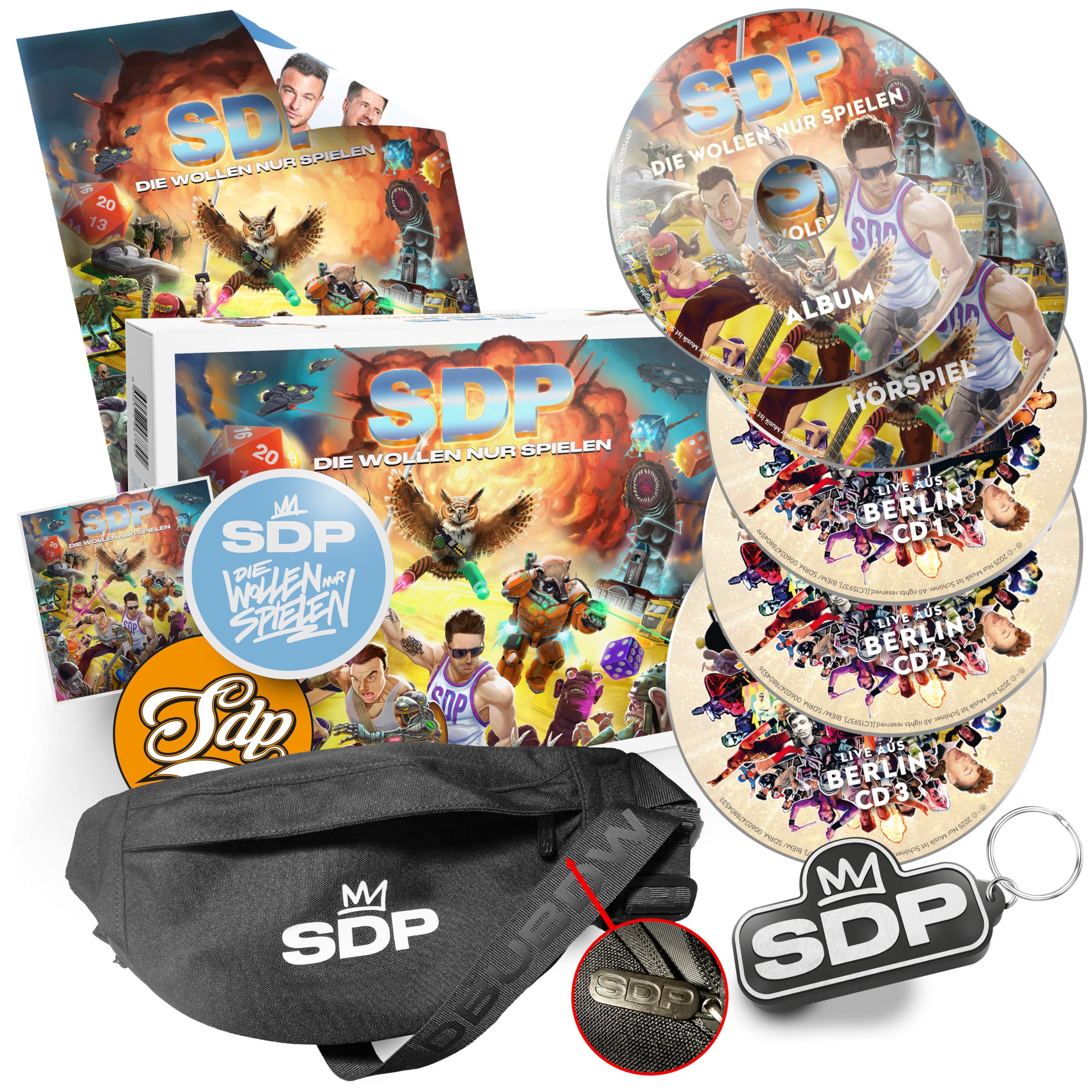 Die Wollen Nur Spielen (Ltd. Fan Edition Box) Rap & Hip-Hop