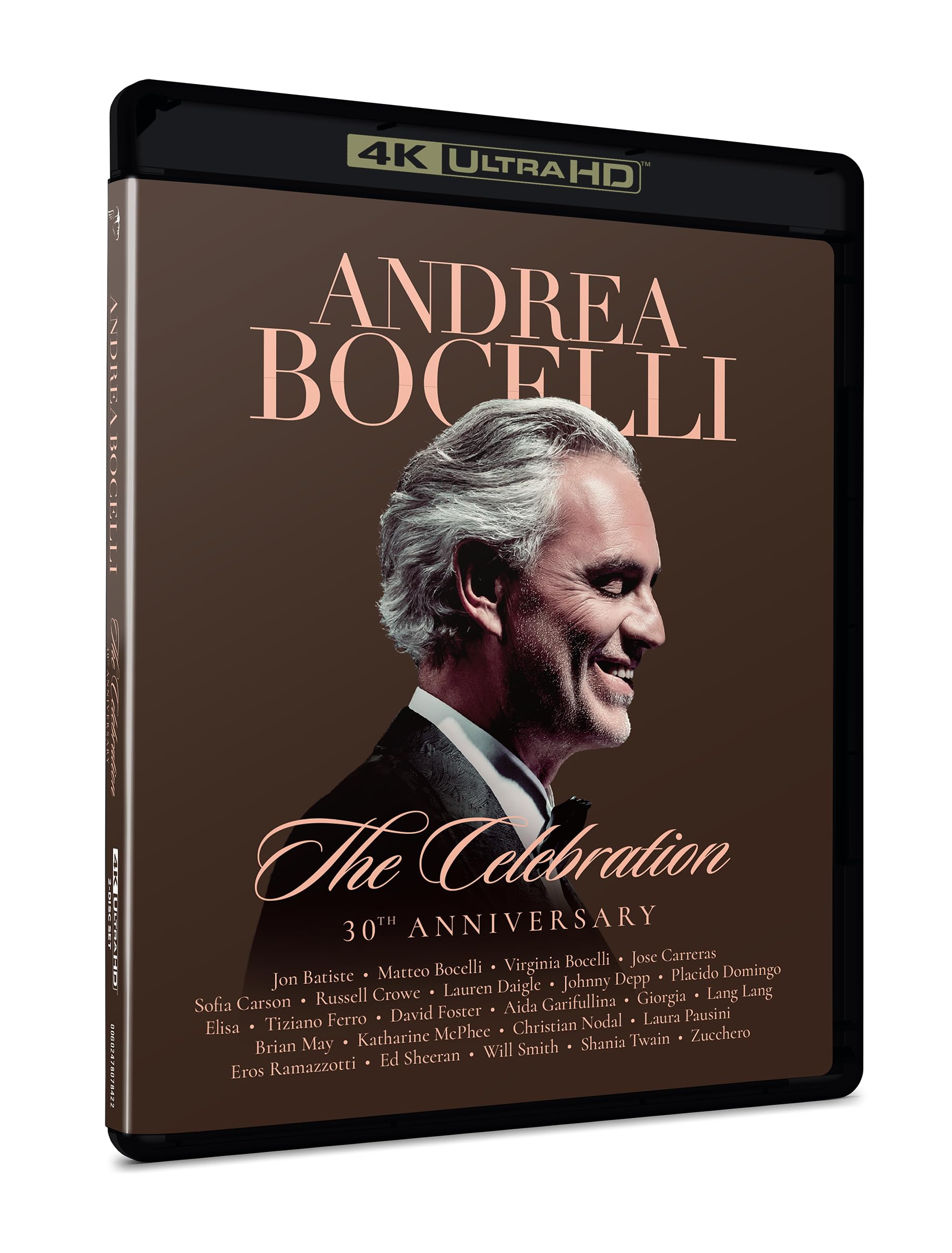 The Celebration 30th Anniversary (Live in Tuscany / 2024 / 2bd 4k Uhd) Films