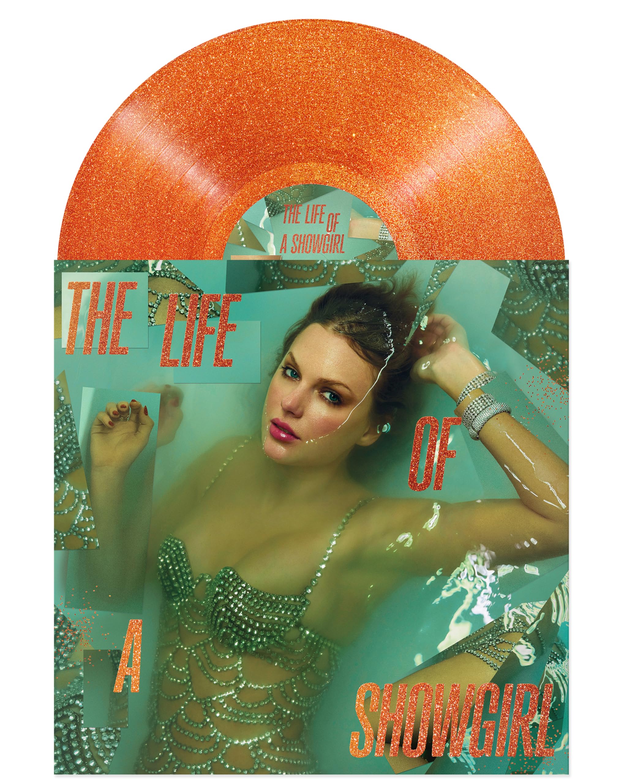 The Life of a Showgirl: Sweat and Vanilla Perfume Portofino Orange Glitter LP Pop