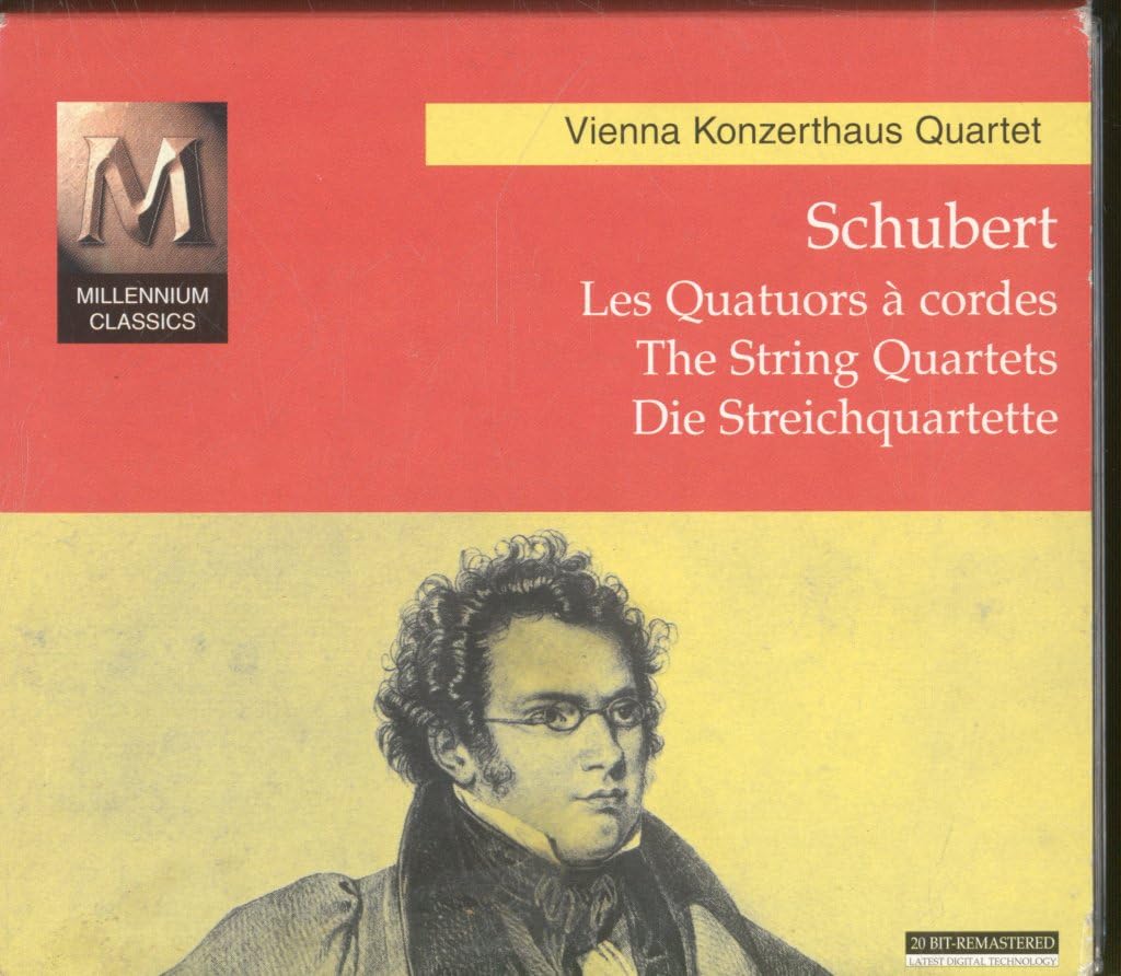 Schubert-Les Quatuors a Cordes MCD8 Classical