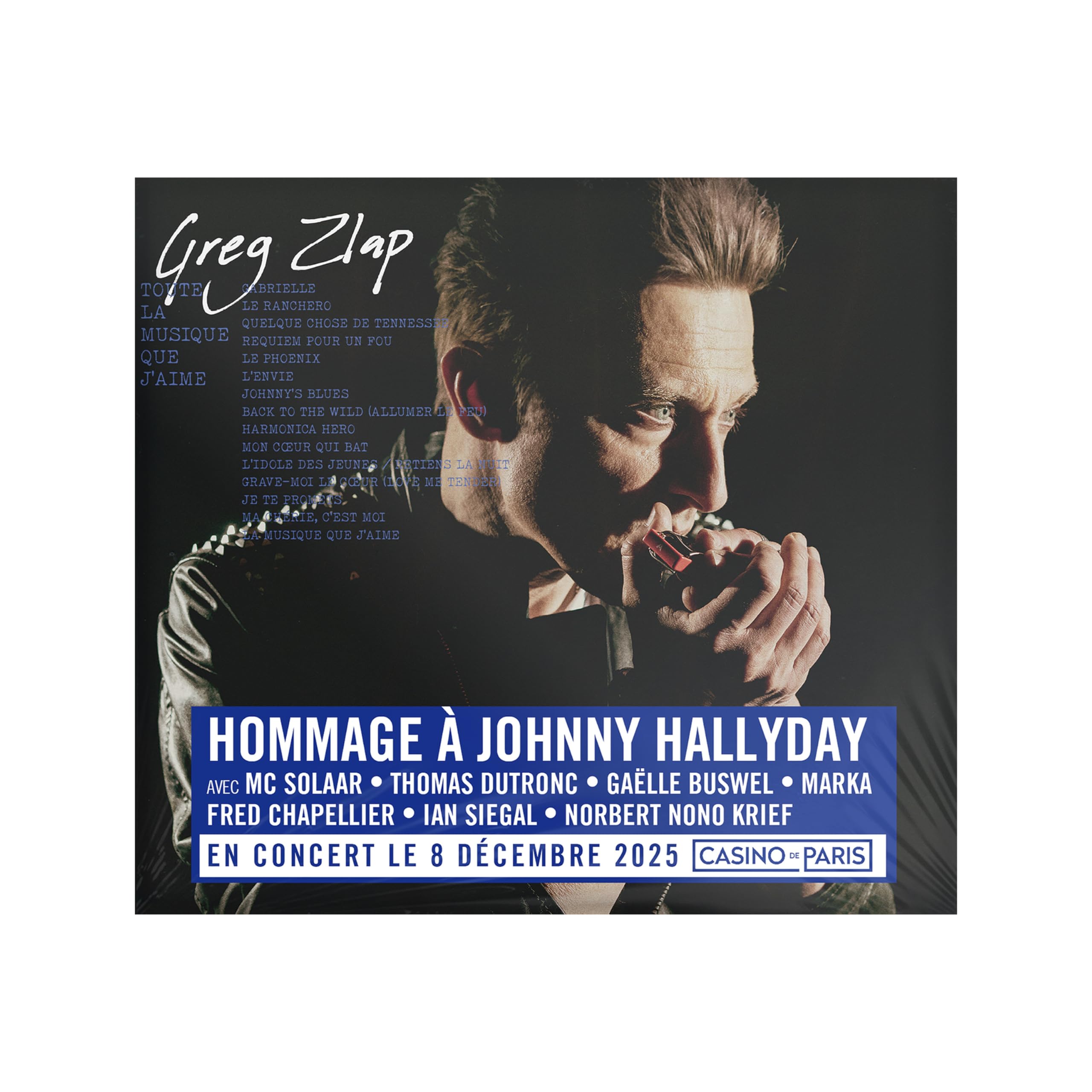 Audio Cd Greg Zlap - Toute La Musique Que J'aime Music