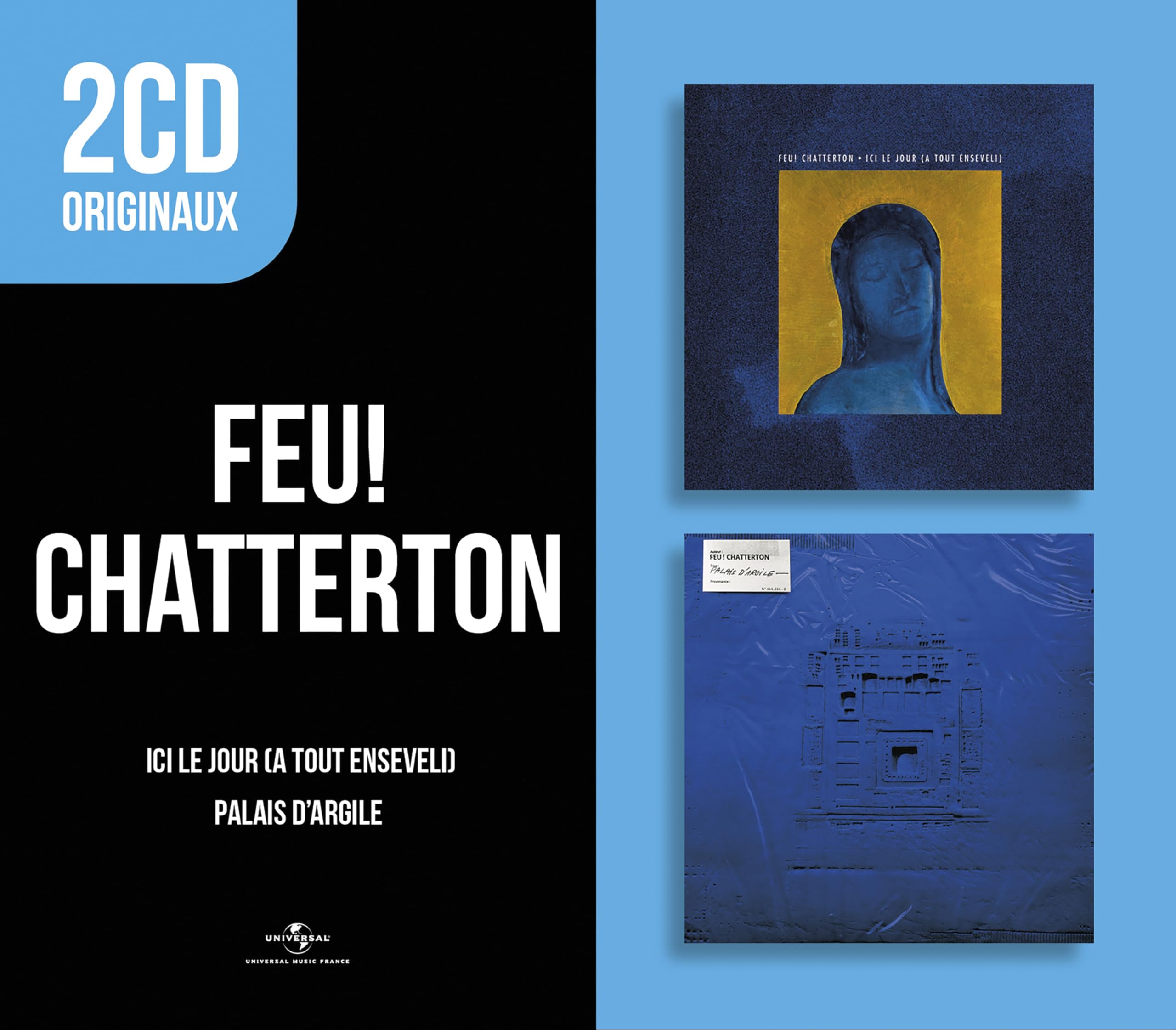 2 CD Originaux : Ici Le Jour & Palais d'argile cd