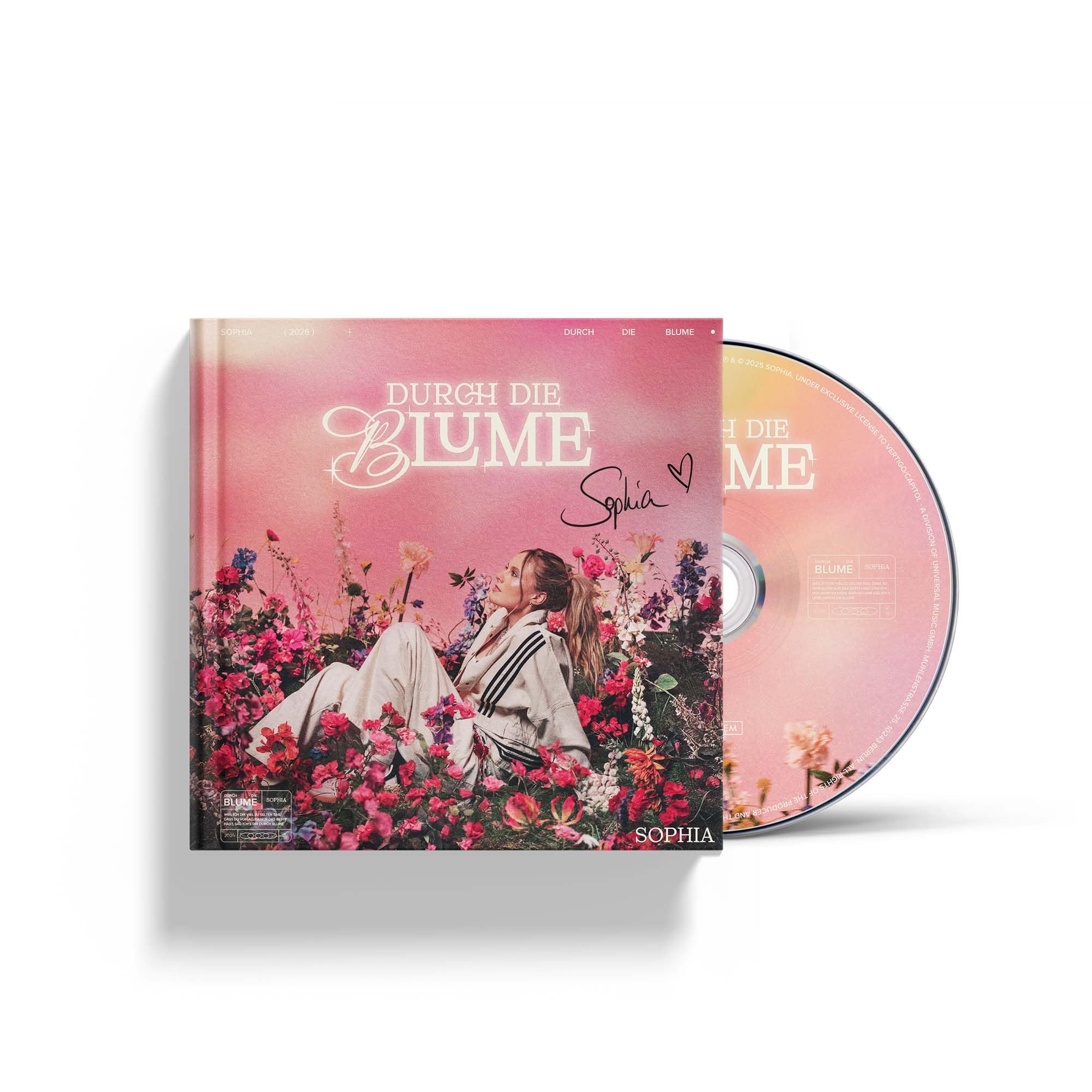 Durch die Blume (Ltd. CD-Hardcoverbuch (signiert) Pop