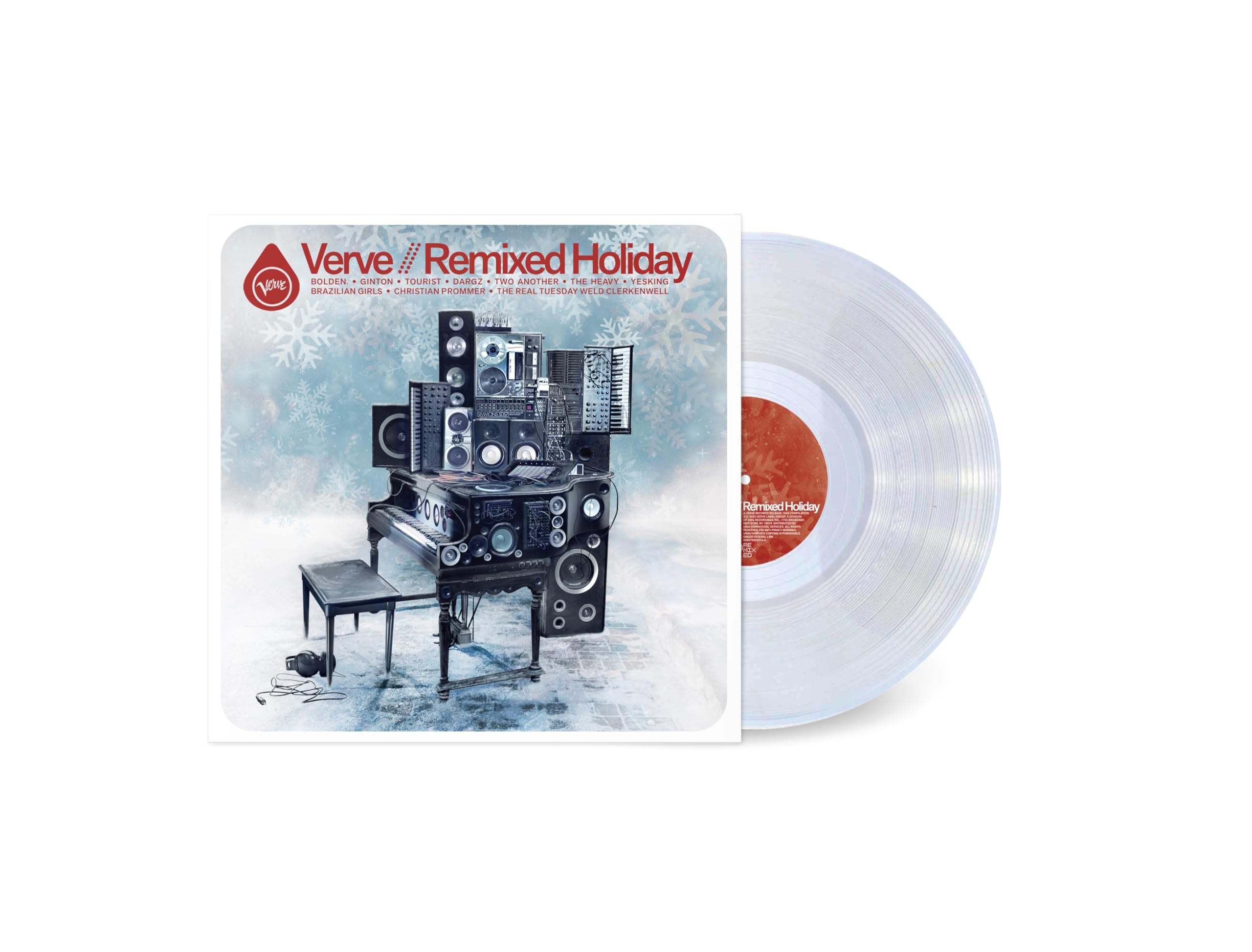 Verve // Remixed Holiday (Crystal Clear Vinyl) Jazz