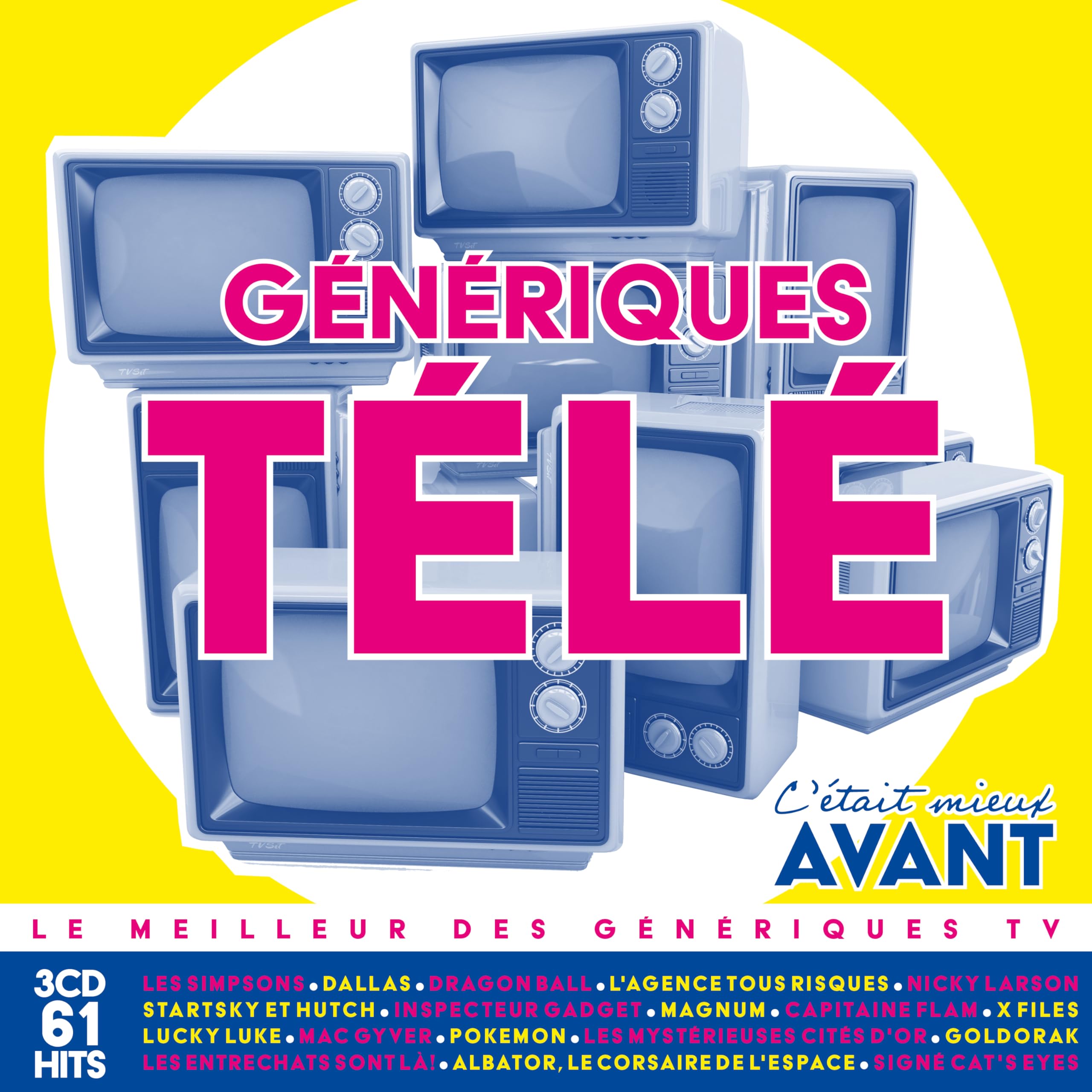 Les Génériques Télé, C'Était Mieux Avant cd