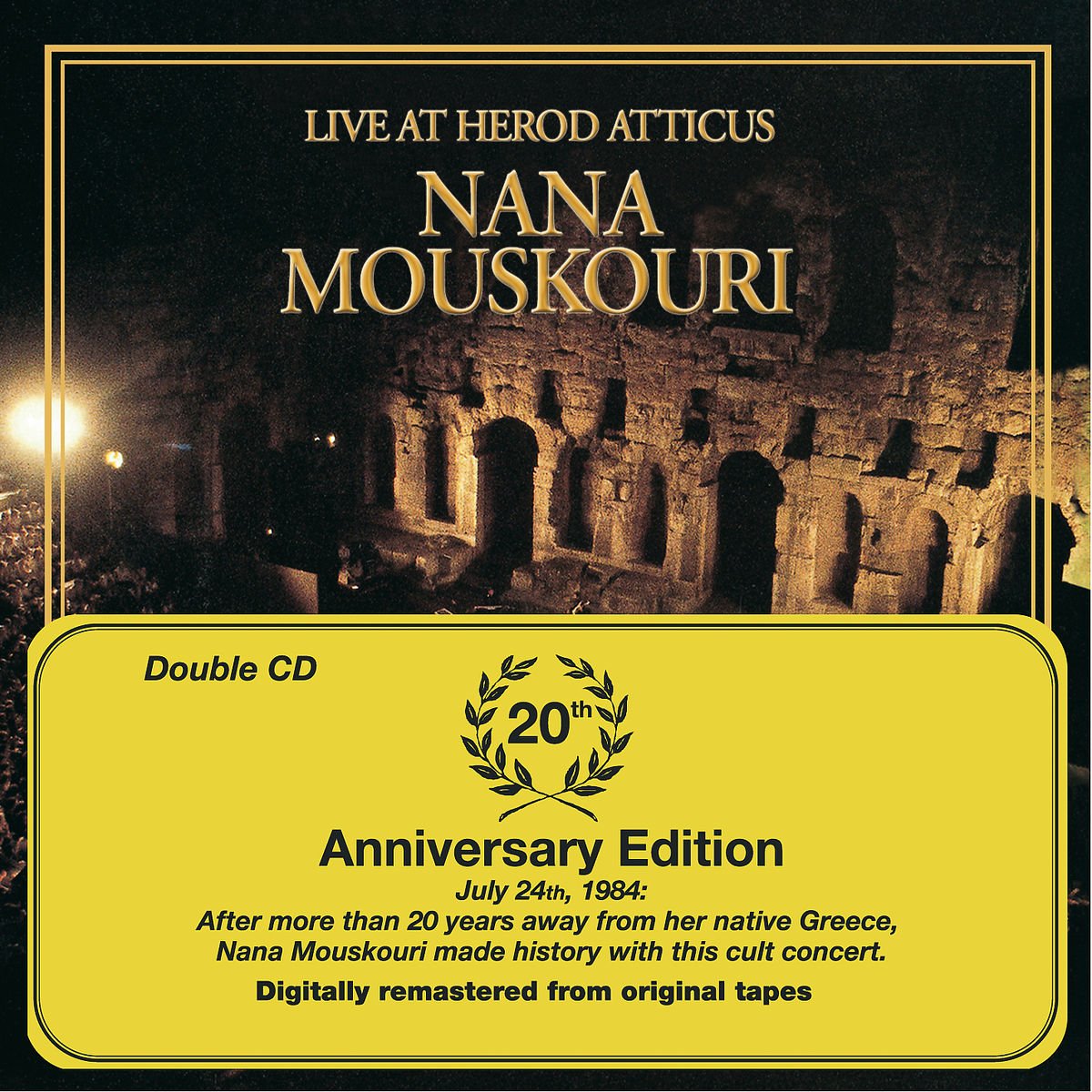 Live at Herod Atticus/20th Anniversary Edition Other music genres