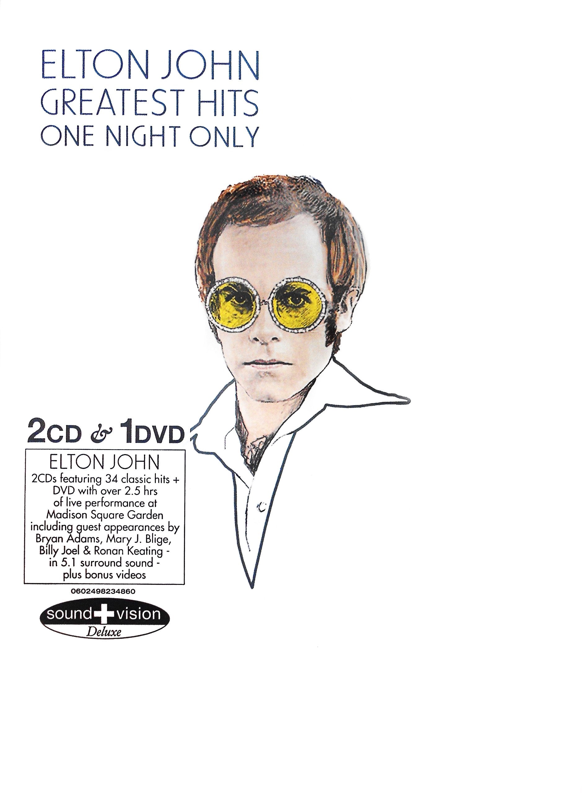 One Night Only (2cd+DVD) Pop
