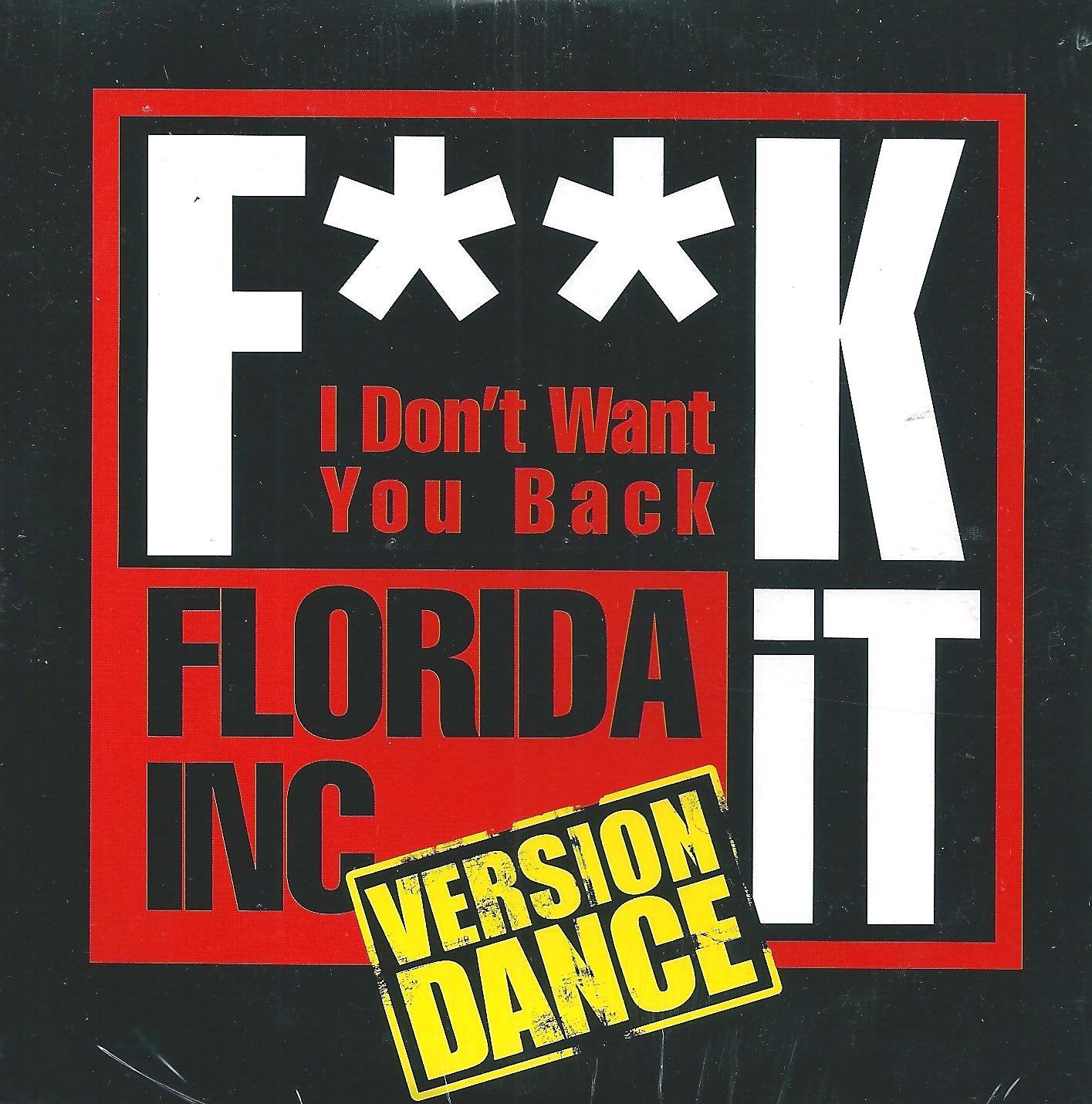 FK It (I Don't Want You Back) cd