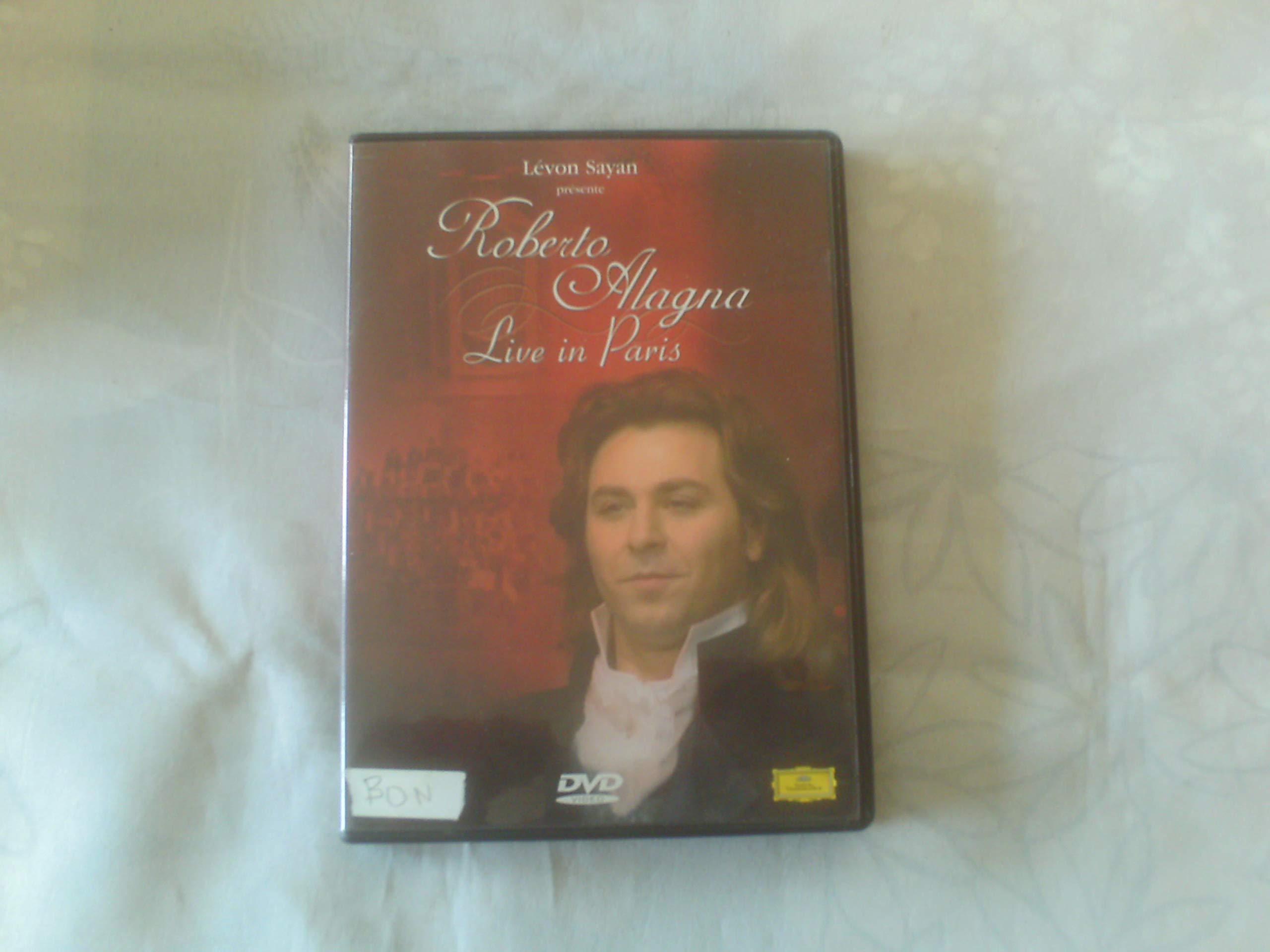 Roberto Alagna : Recital à Paris Films