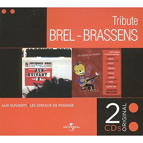 Coffret 2 CD : Tribute to Brel / Tribute to Brassens Pop