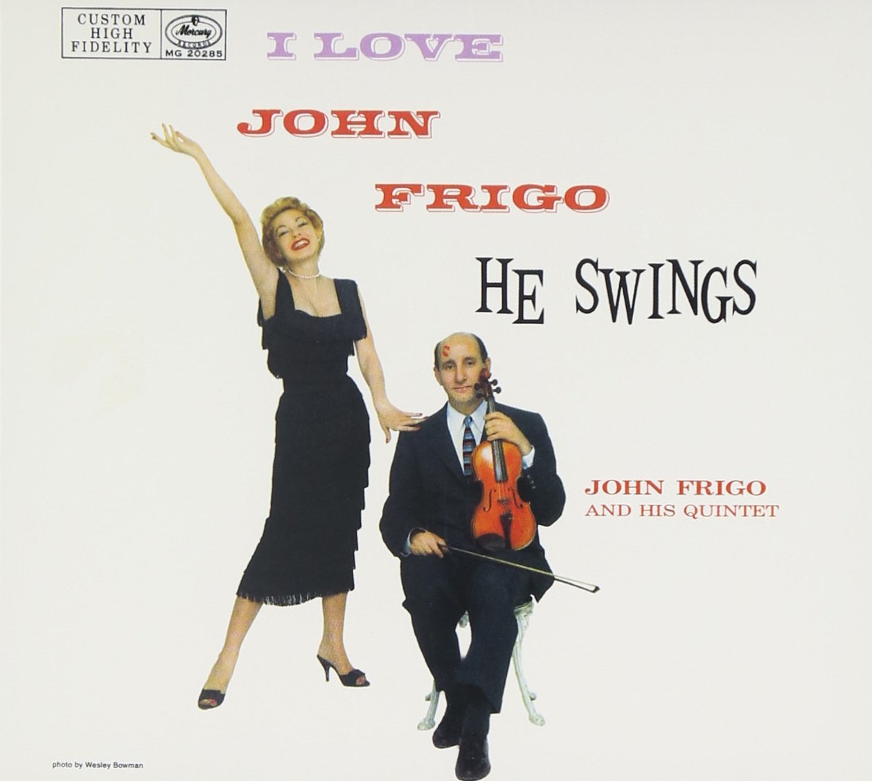 I Love John Frigo... He Swings cd