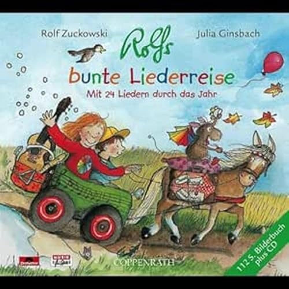 Rolfs bunte Liederreise. CD Children & Young People Audio Books