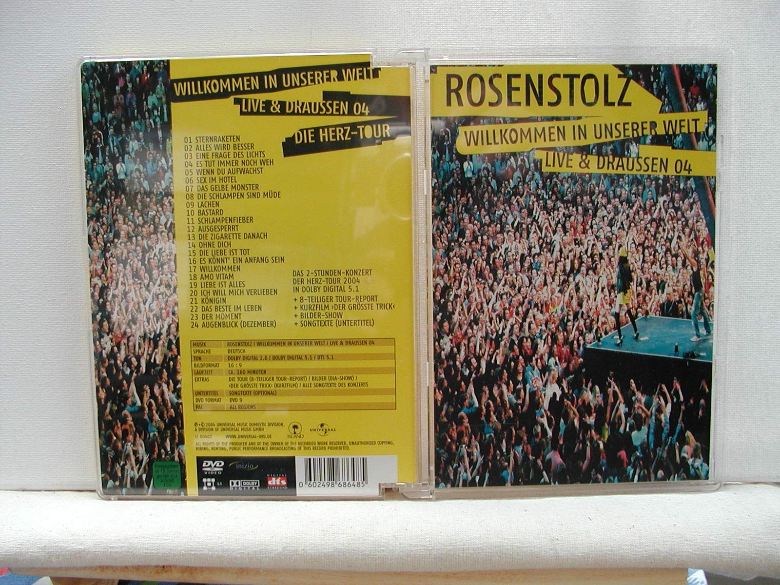 Rosenstolz - Willkommen in unserer Welt (Amaray) Films