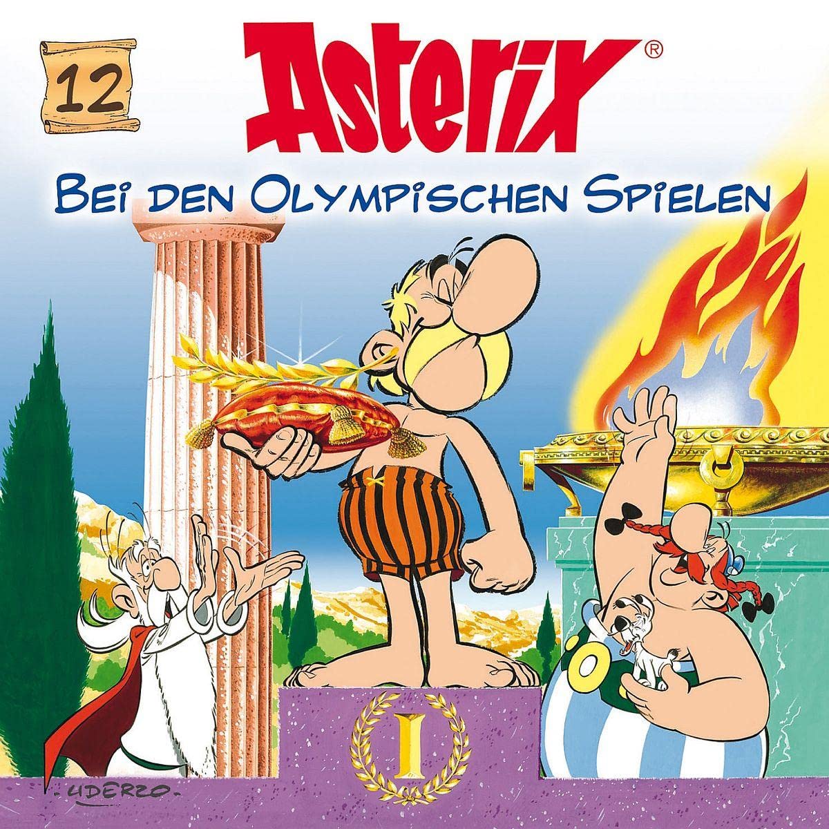 Asterix 12 bei den Olympischen Spielen. CD Children & Young People