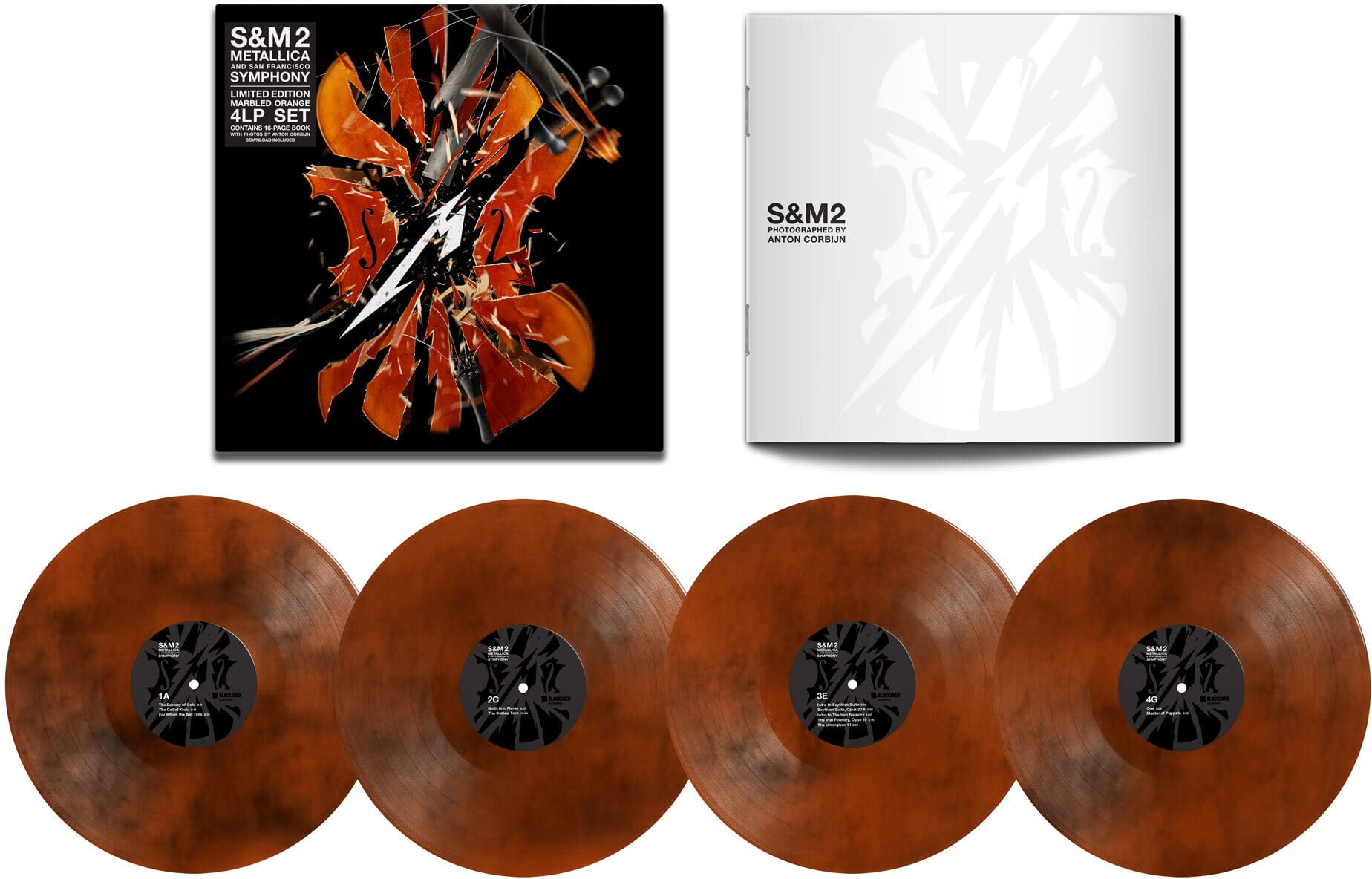 S&M2 (Box 4 Lp Vinyl Colour Indie Exclusive) cd