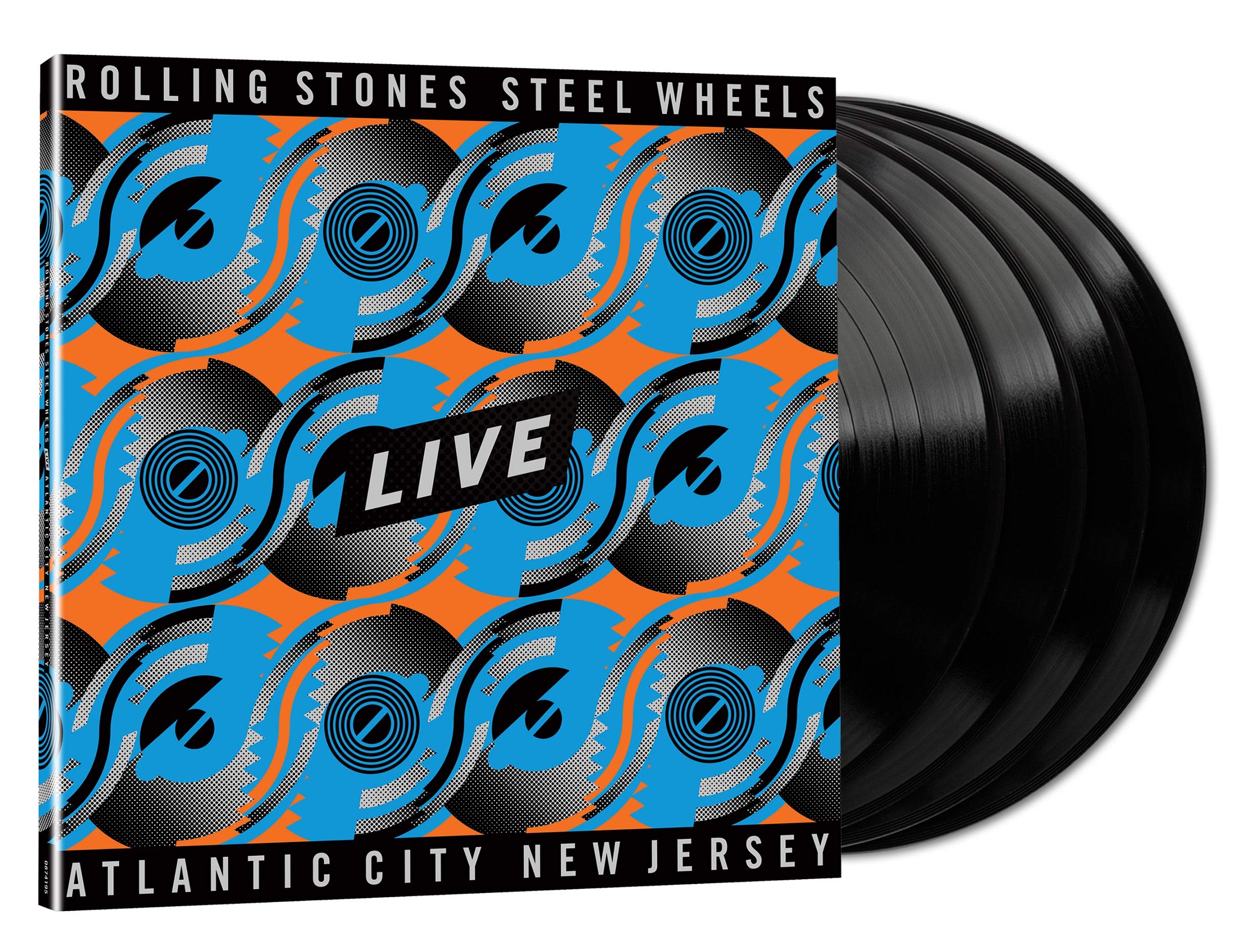 Steel Wheels Live Black (Box 4 Vinyl Black) cd