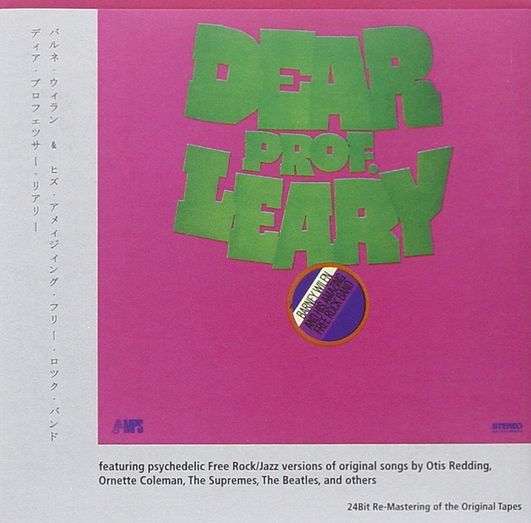 Dear Prof.Leary Jazz