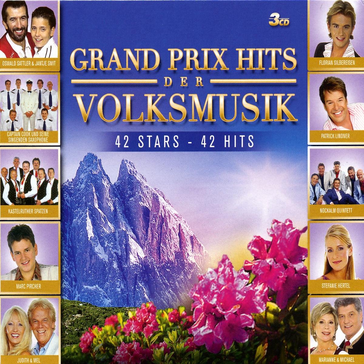 Grand Prix Hits der Volksmusik-42 Stars-42 Hits German Schlager & Volksmusik