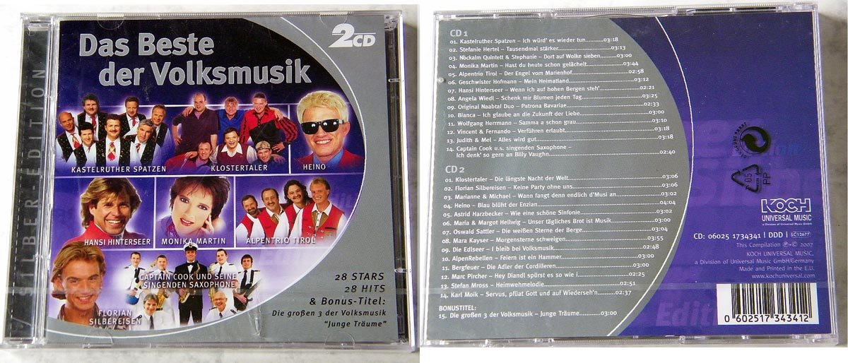 Product Image: Das Beste der Volksmusik