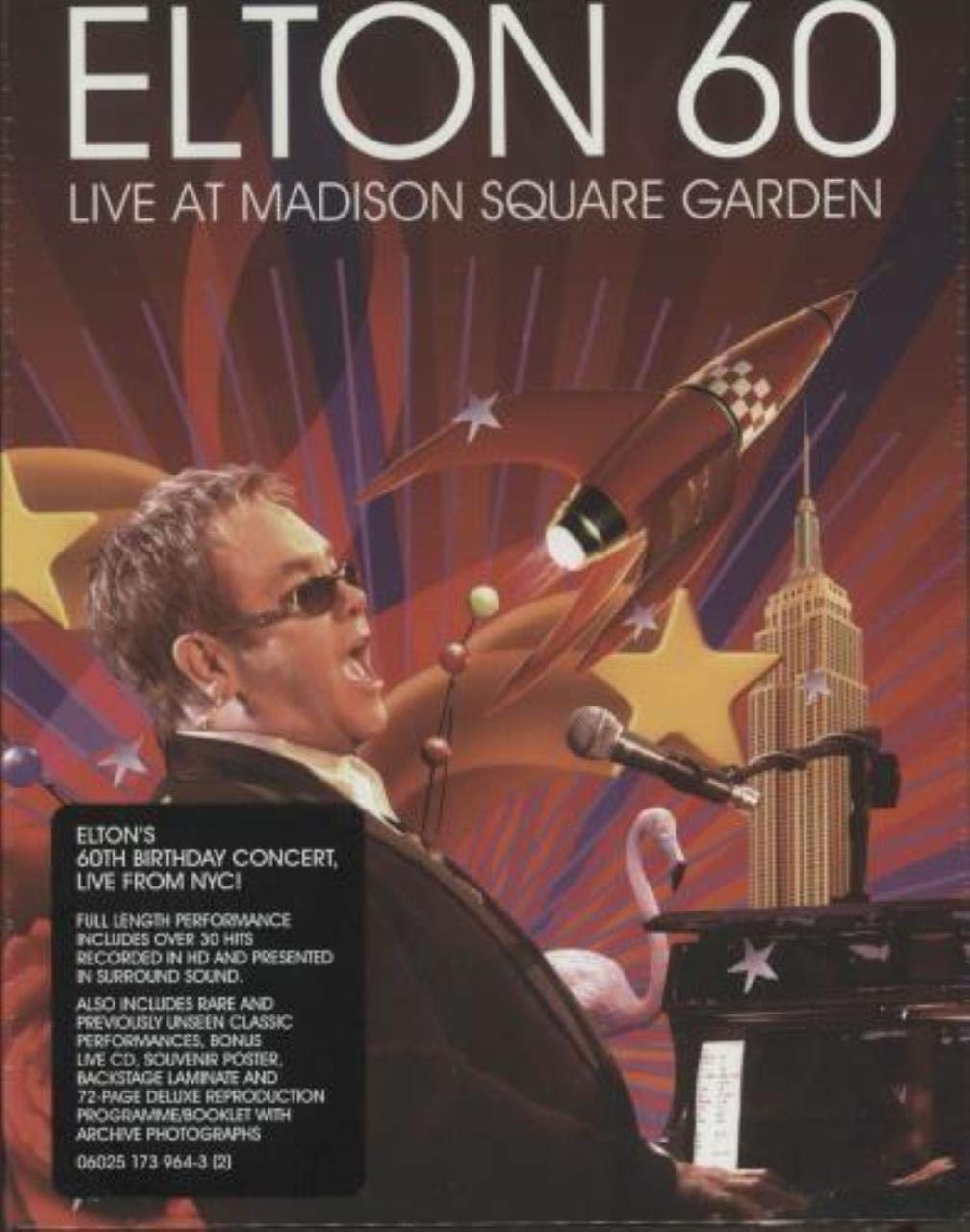 Elton John: Elton 60 - Live at Madison Square Garden (inkl. Audio-CD) Music