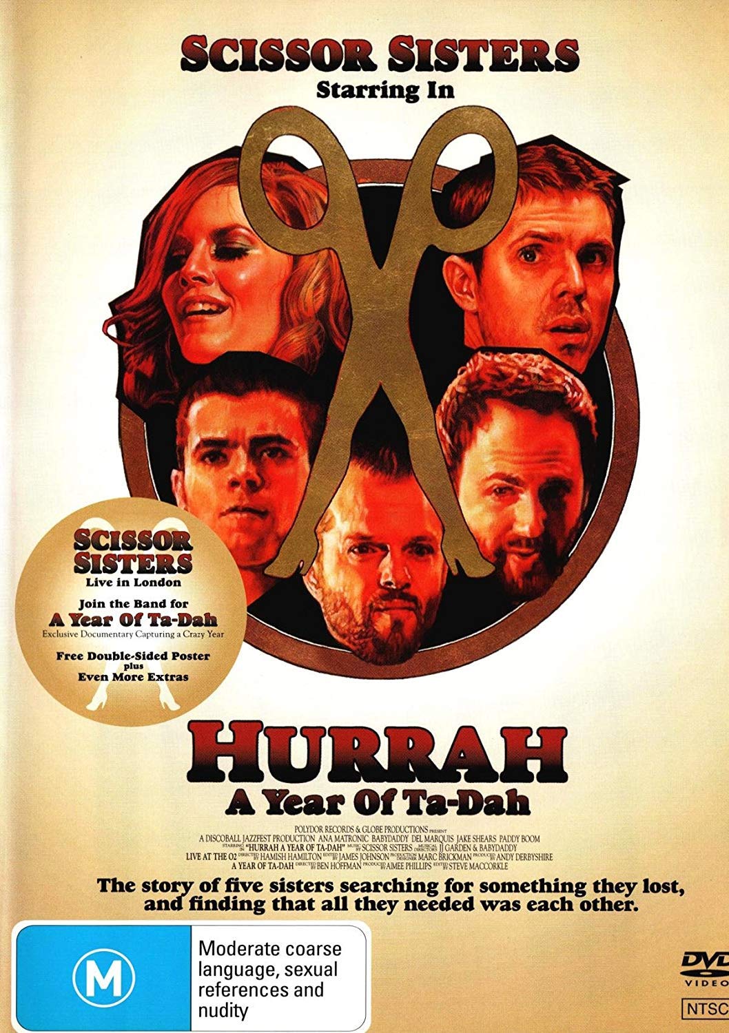 Scissor Sisters - Hurrah A Year Of Ta Dah (DVD und Audio-CD) Movies