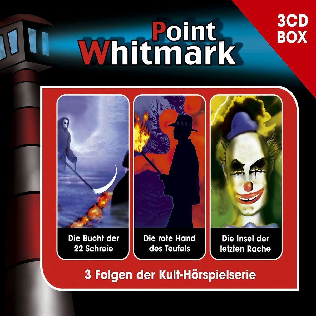 POINT WHITMARK - 3-CD HÖRSPIELBOX VOL.1 Children & Young People Audio Books
