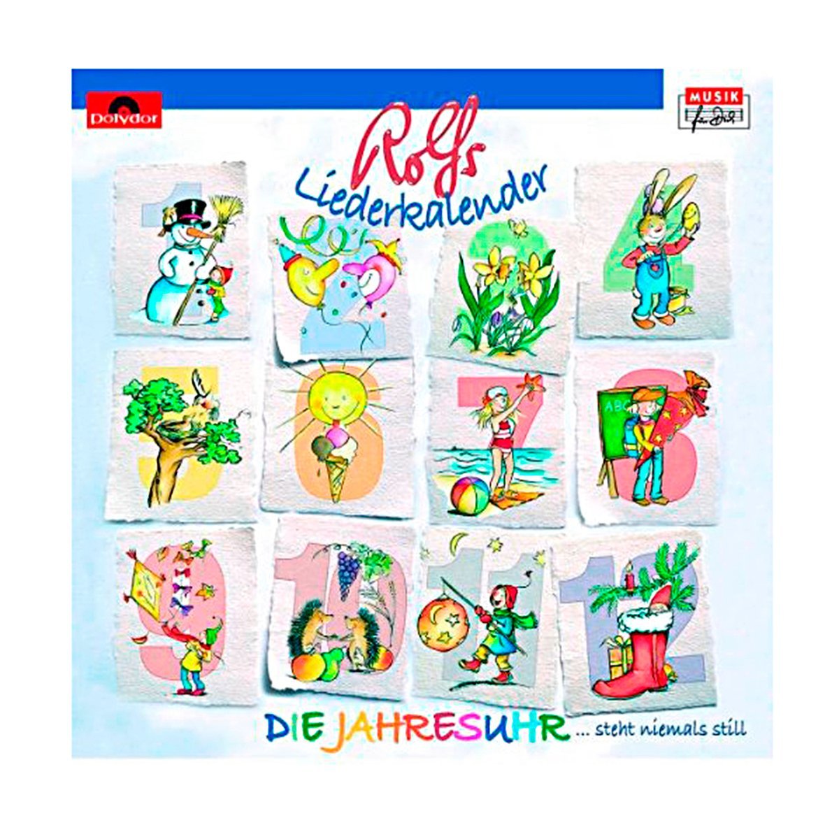 Die Jahresuhr - Rolfs klingender Liederkalender Children & Young People Audio Books