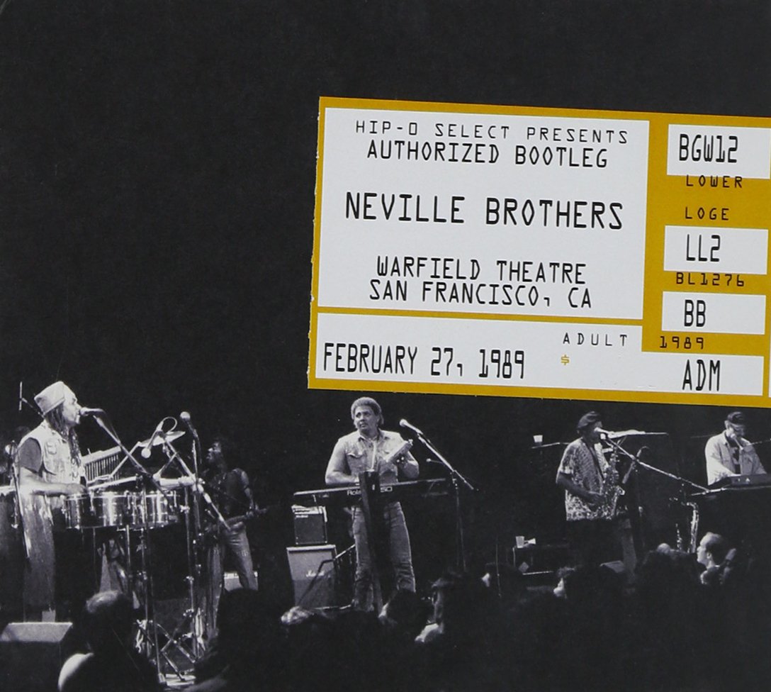 Authorized Bootleg: Warfield Theatre, San Francisco, CA, February 27, 1989 cd