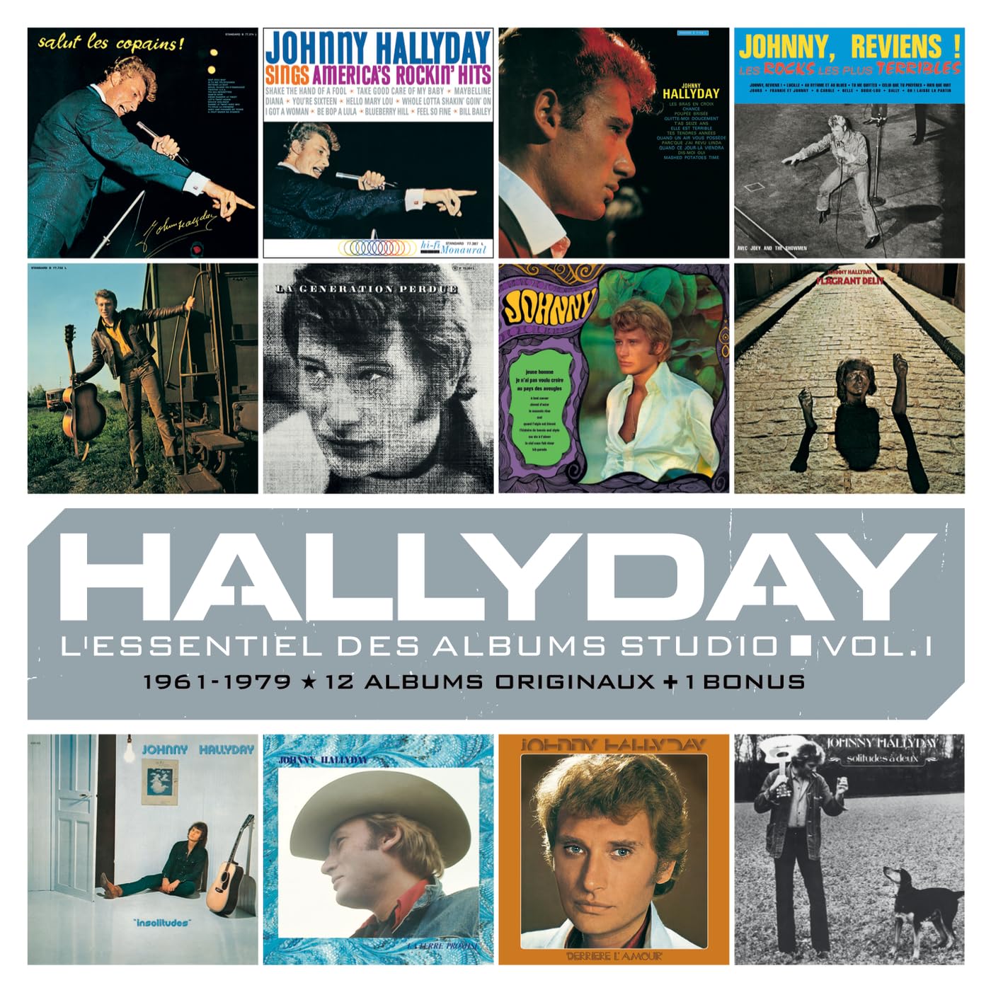 Johnny Hallyday - L'ess.Alb.Orig.Vol.1 13Cd World Music