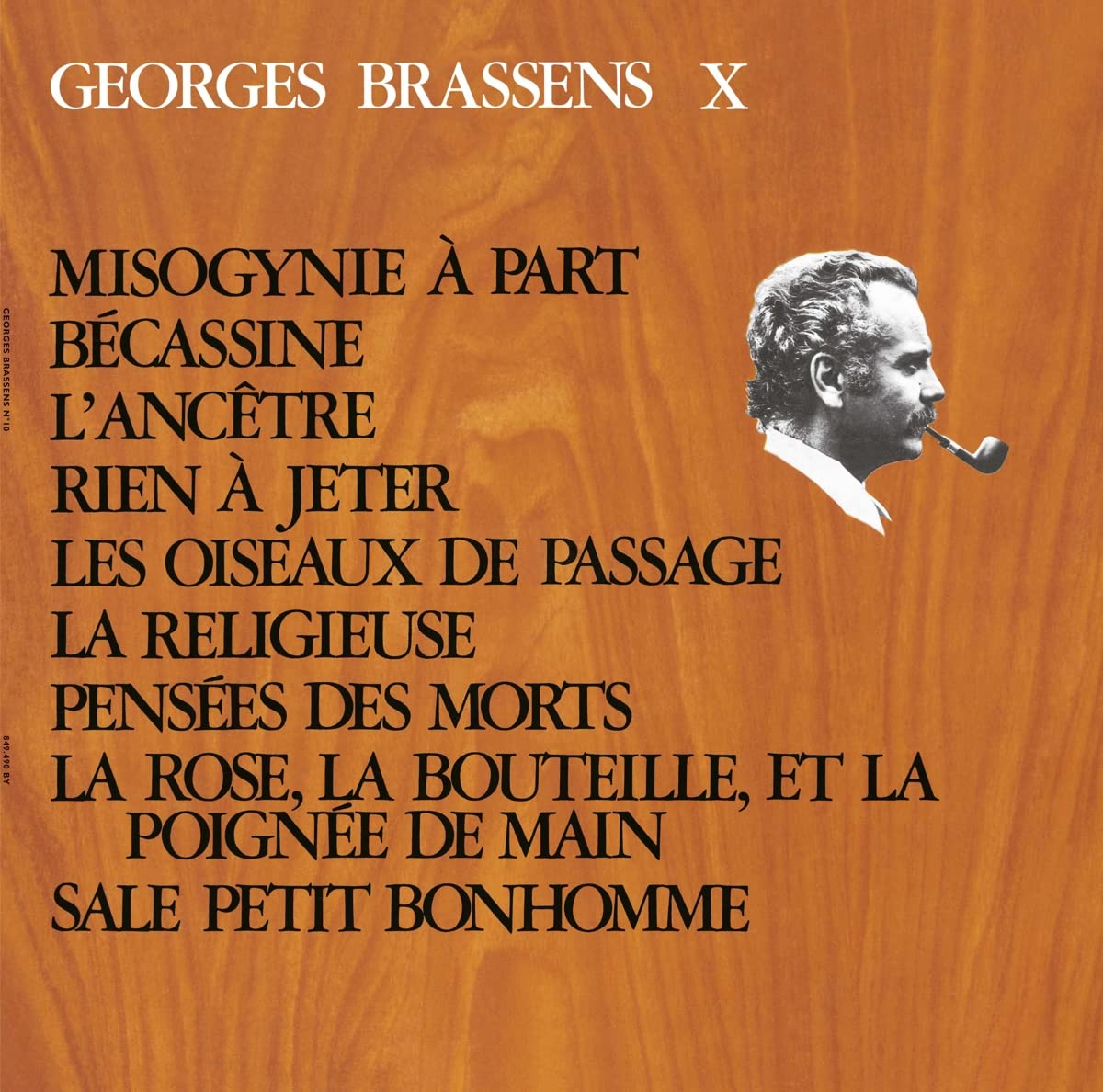 Georges Brassens X (No12) ... Misogynie a Part Jazz