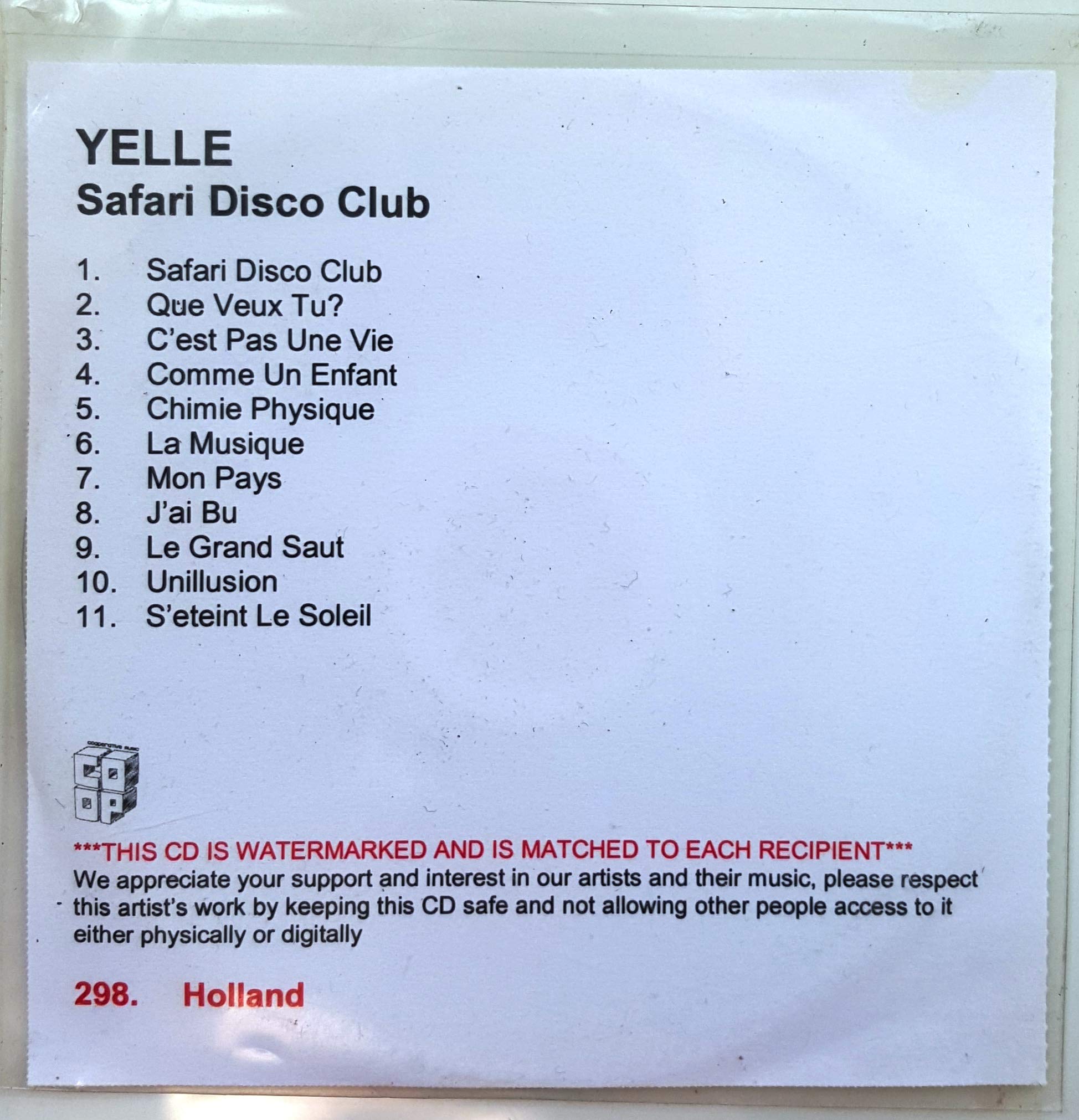 Product Image: Safari Disco Club