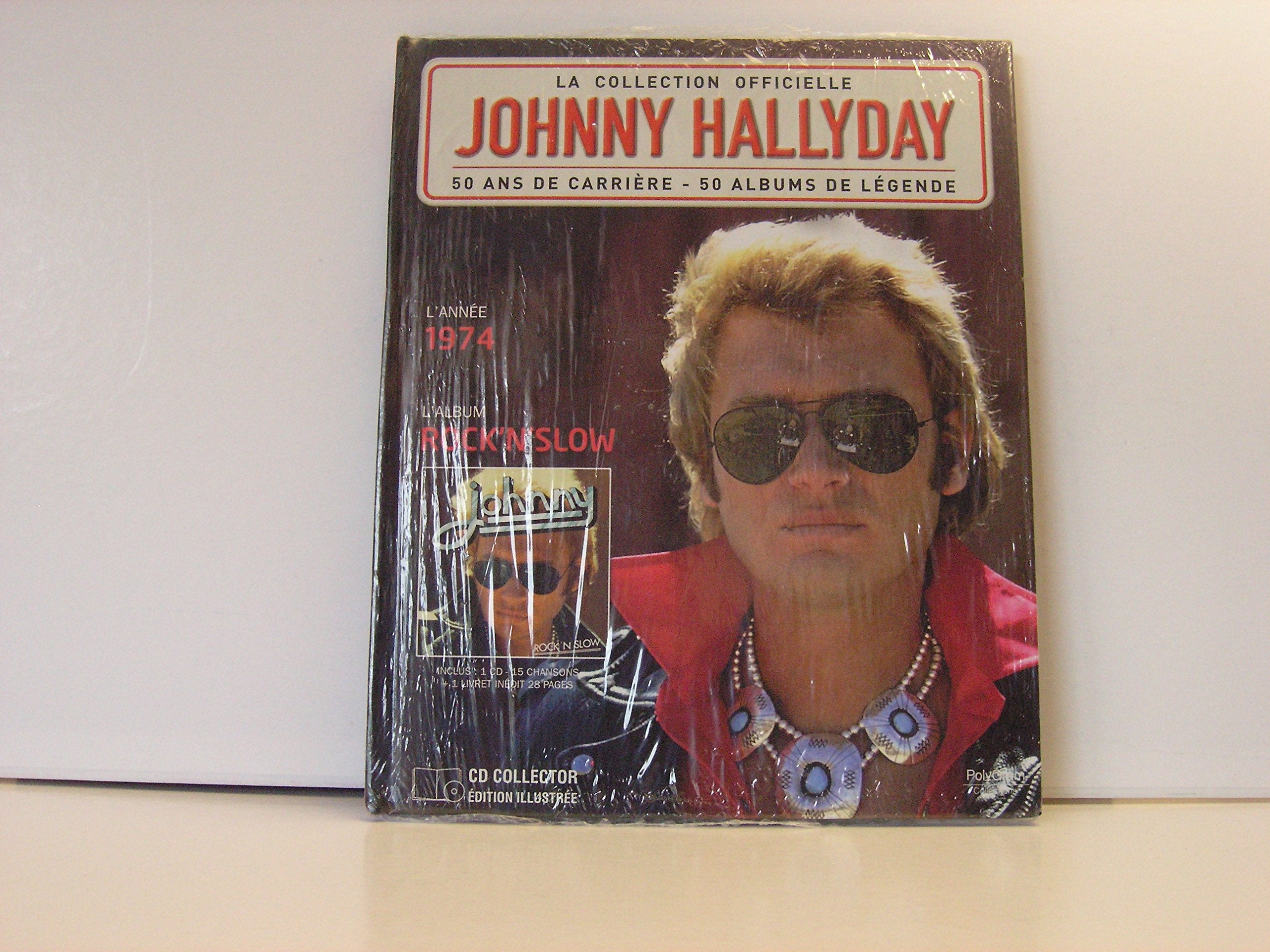 La collection officielle Johnny HALLYDAY 1974 Rock'N''SLOW cd