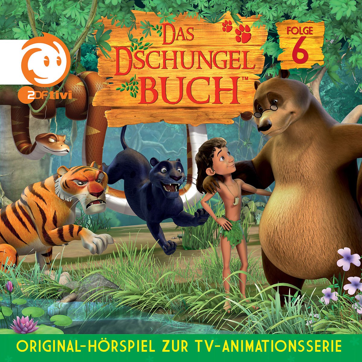 06: Das Dschungelbuch - Original Hörspiel zur TV-Serie Children & Young People