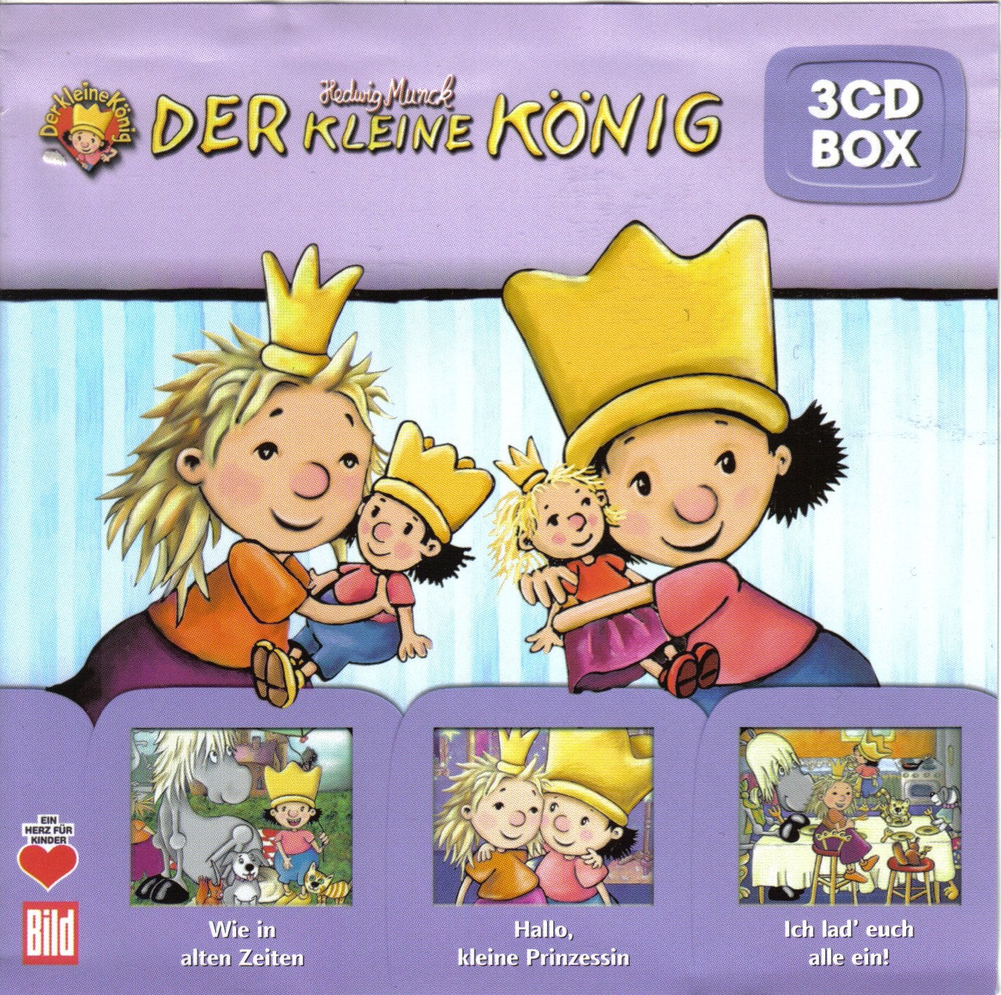 Der kleine König - 3-CD Hörspielbox Music