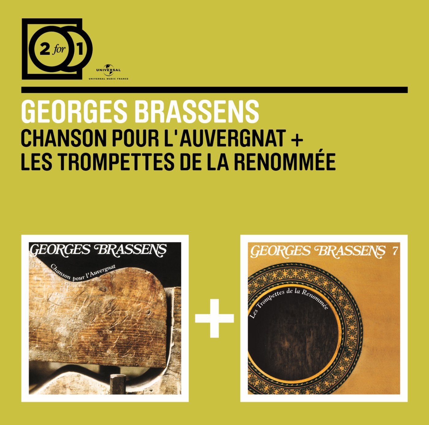 Georges Brassens - 2For1:Auvergnat/Trompettes Music