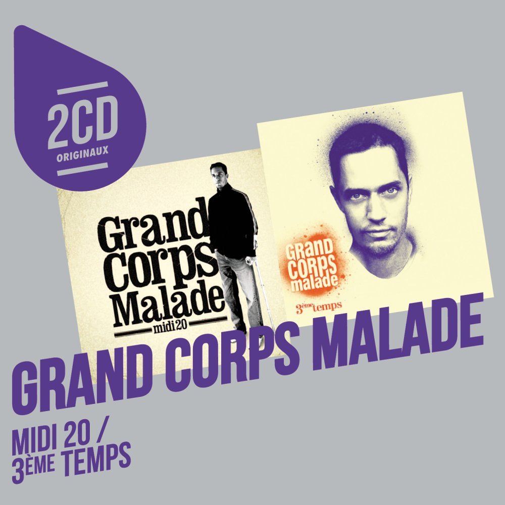 Grand Corps Malade - 2Cd:3E Temps/Midi 20 Music