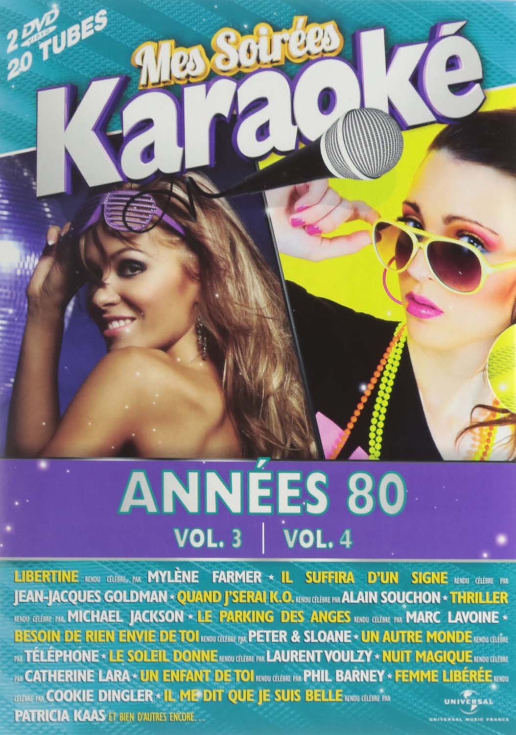 Mes Soirées Karaoké Années 80 /Vol.3-4 Films