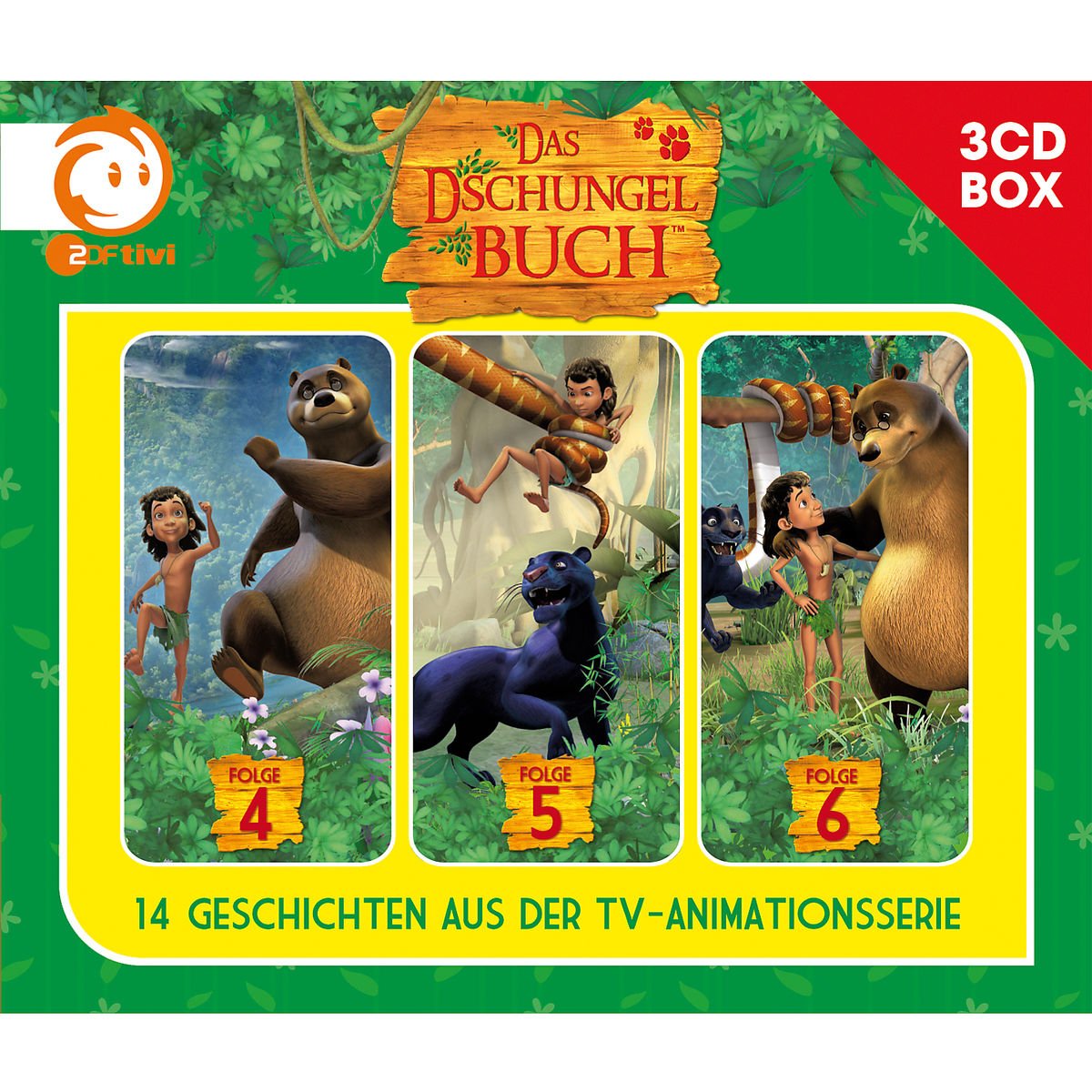 Das Dschungelbuch-3-CD Hörspielbox Vol.2 Children & Young People