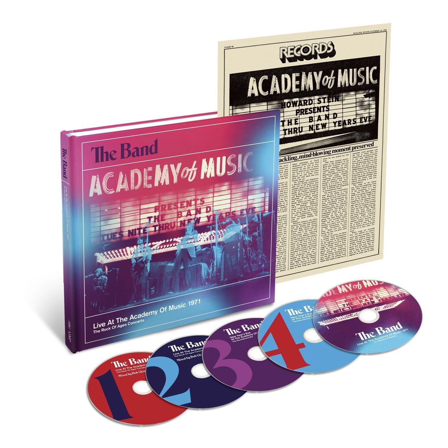Live at the Academy of Music 1971 (4 CDs + 1 DVD) Rock
