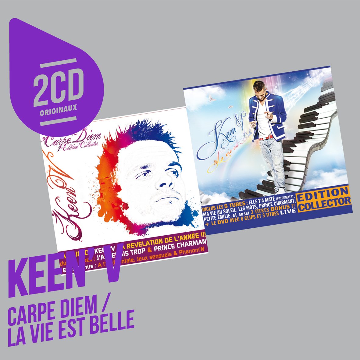 Carpe diem - La vie est belle - Coffret 2 CD cd