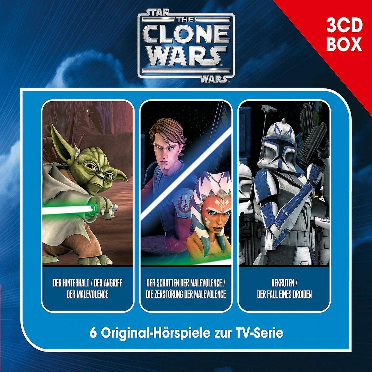 The Clone Wars - 3-CD Hörspielbox Vol. 1 Children & Young People